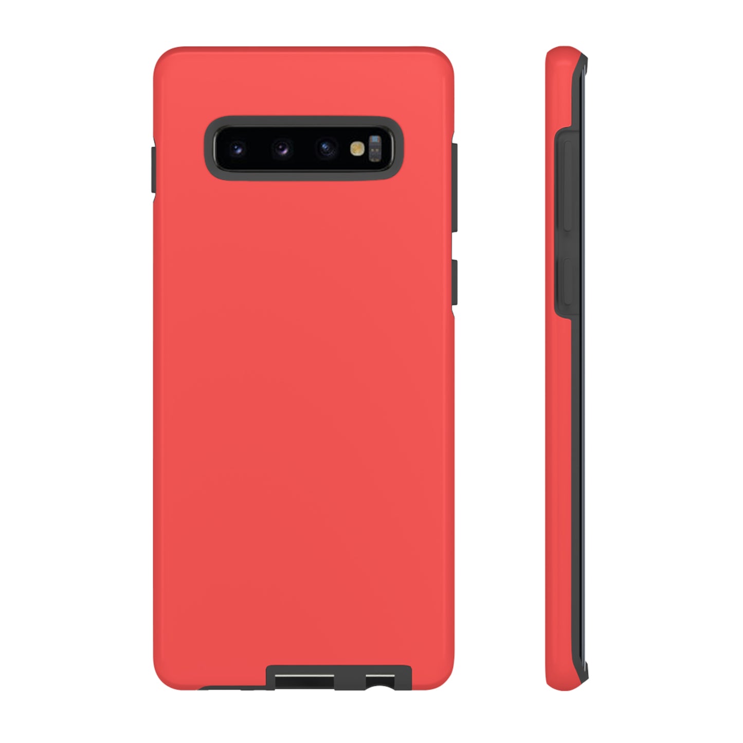 Plain Coral Red Case