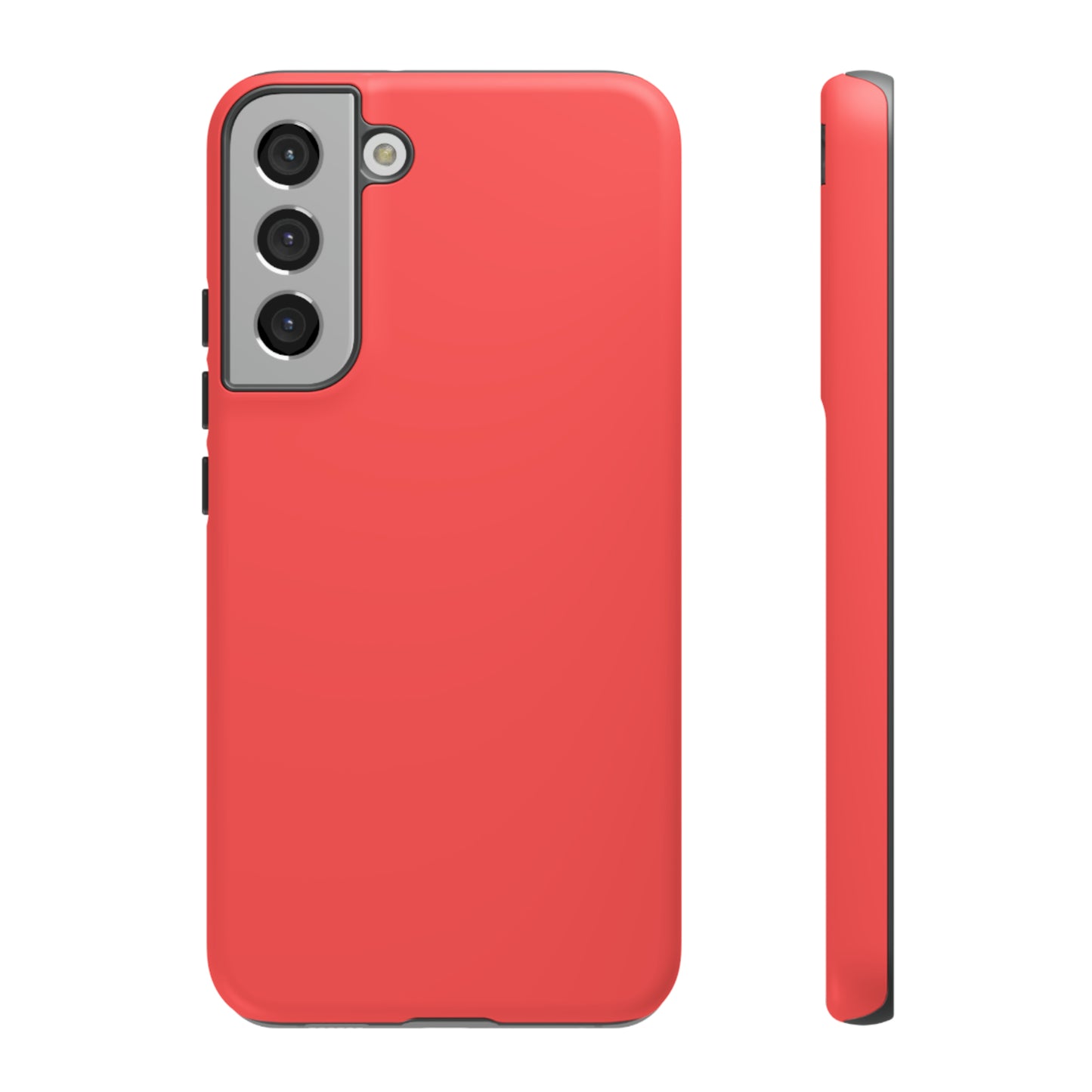 Plain Coral Red Case