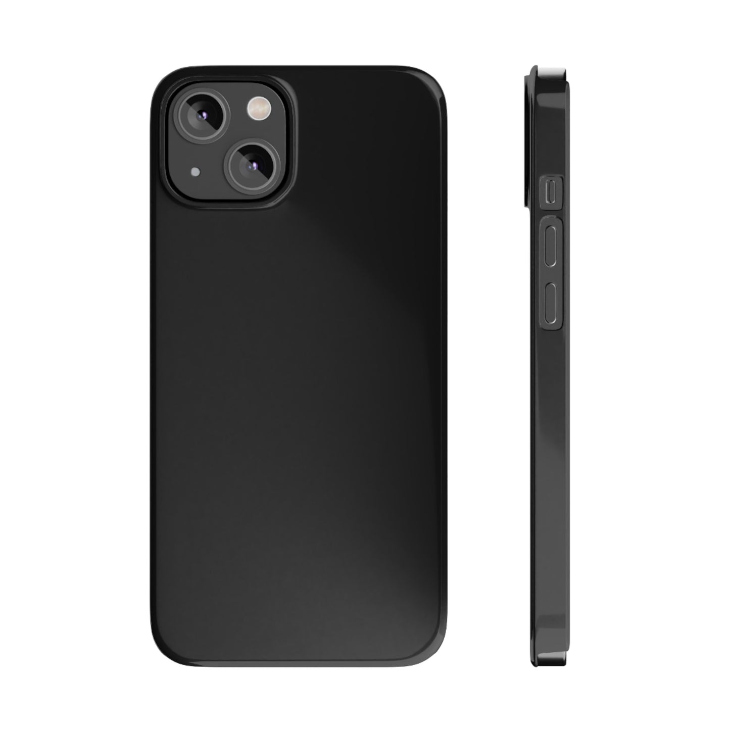 Plain Black Case Sleek