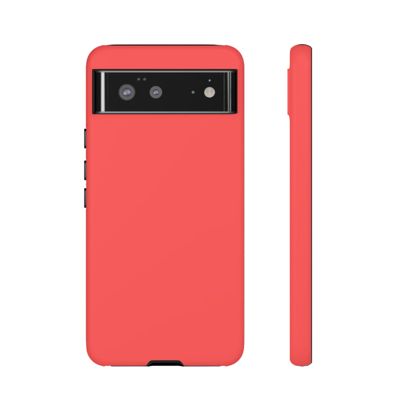 Plain Coral Red Case