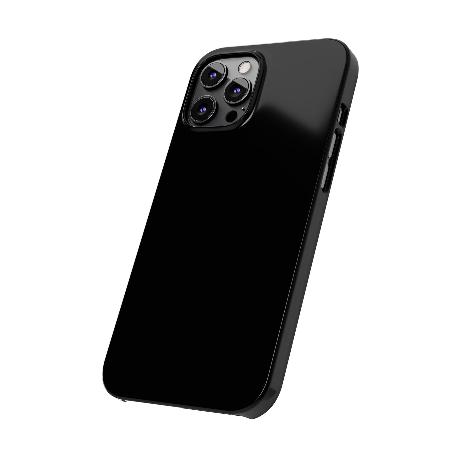 Plain Black Case Sleek