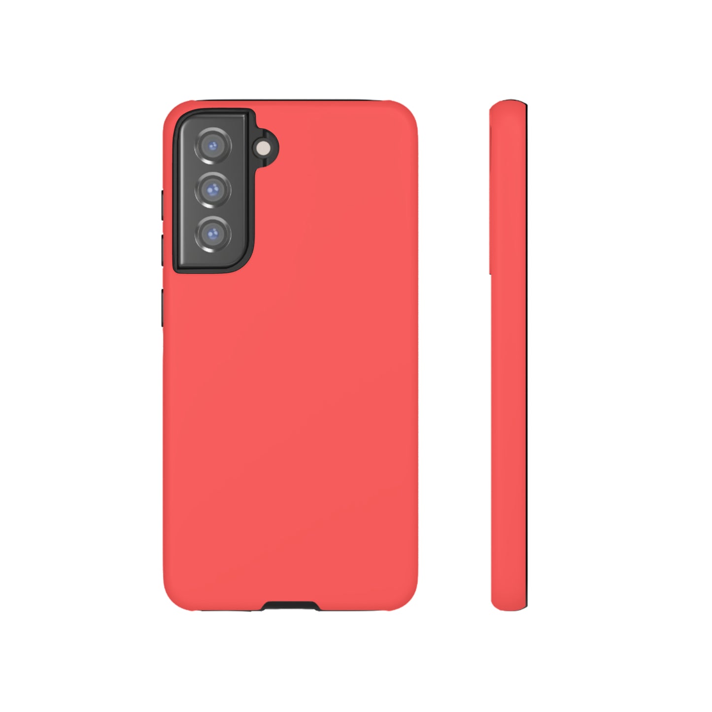 Plain Coral Red Case