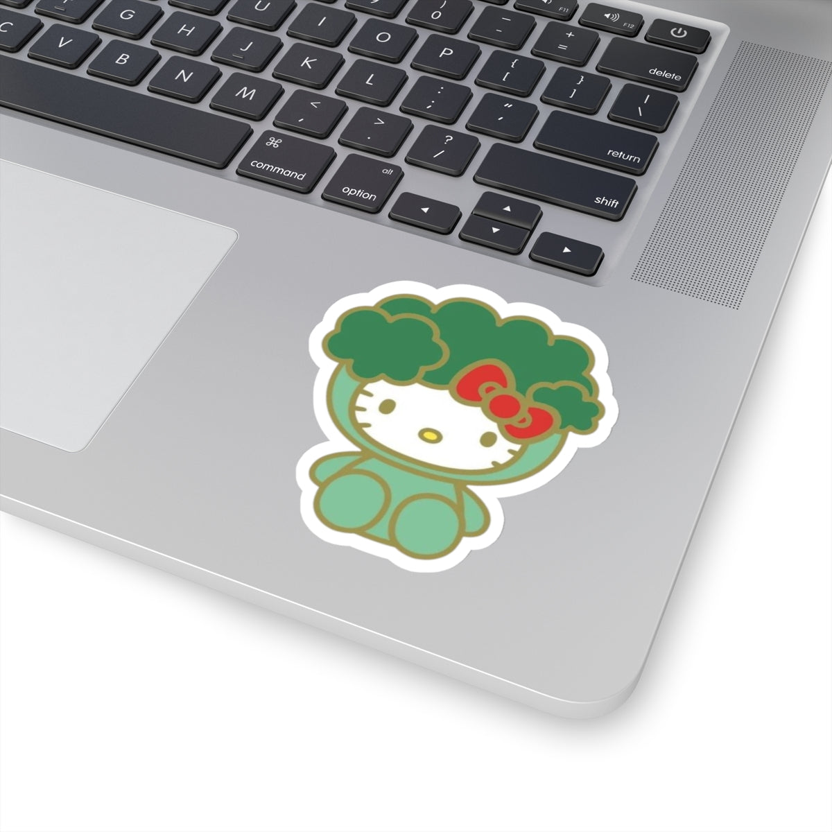 Broccoli Kitty Sticker