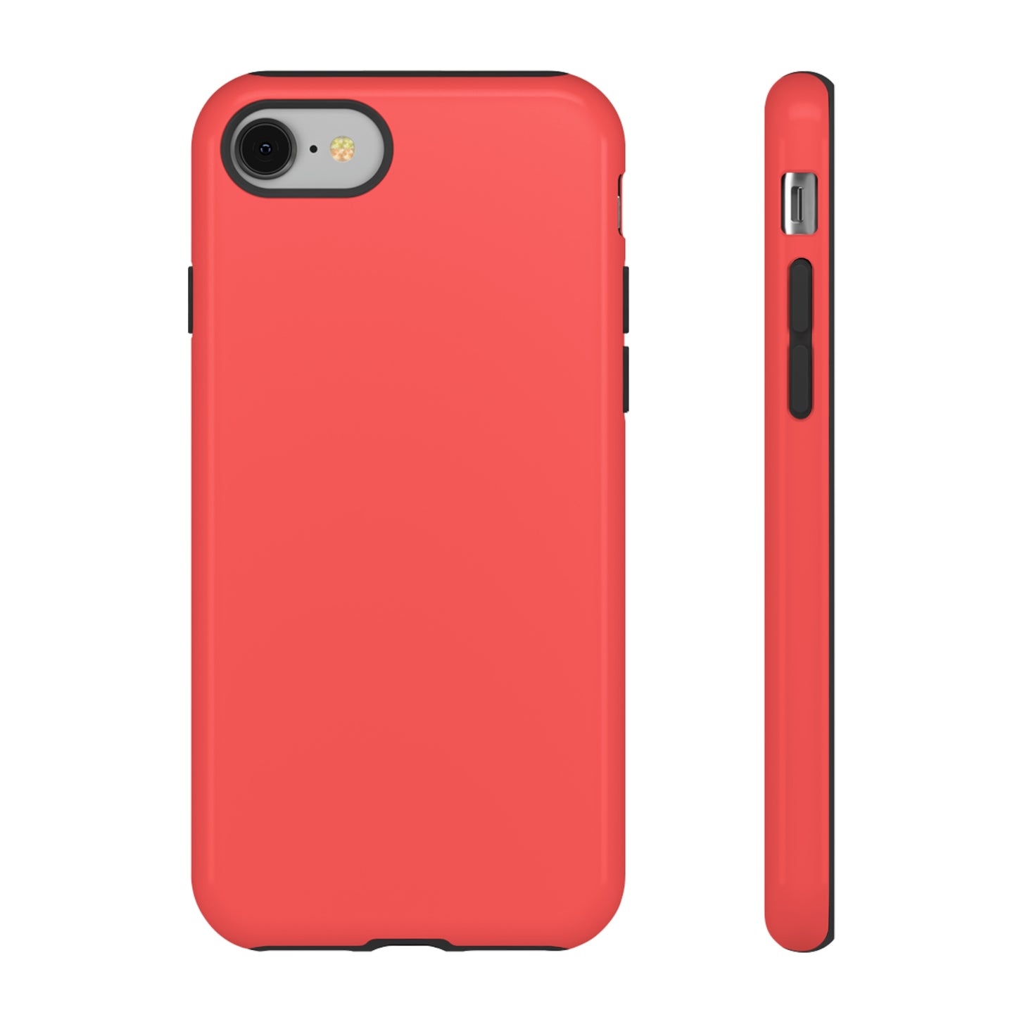 Plain Coral Red Case