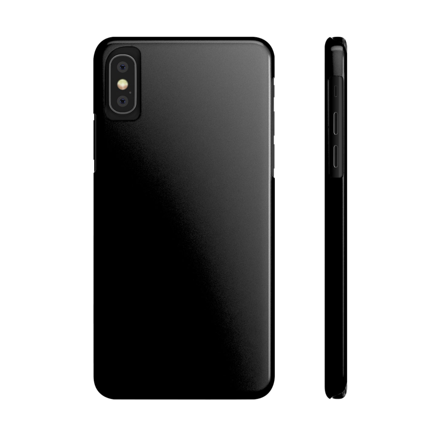 Plain Black Case Sleek