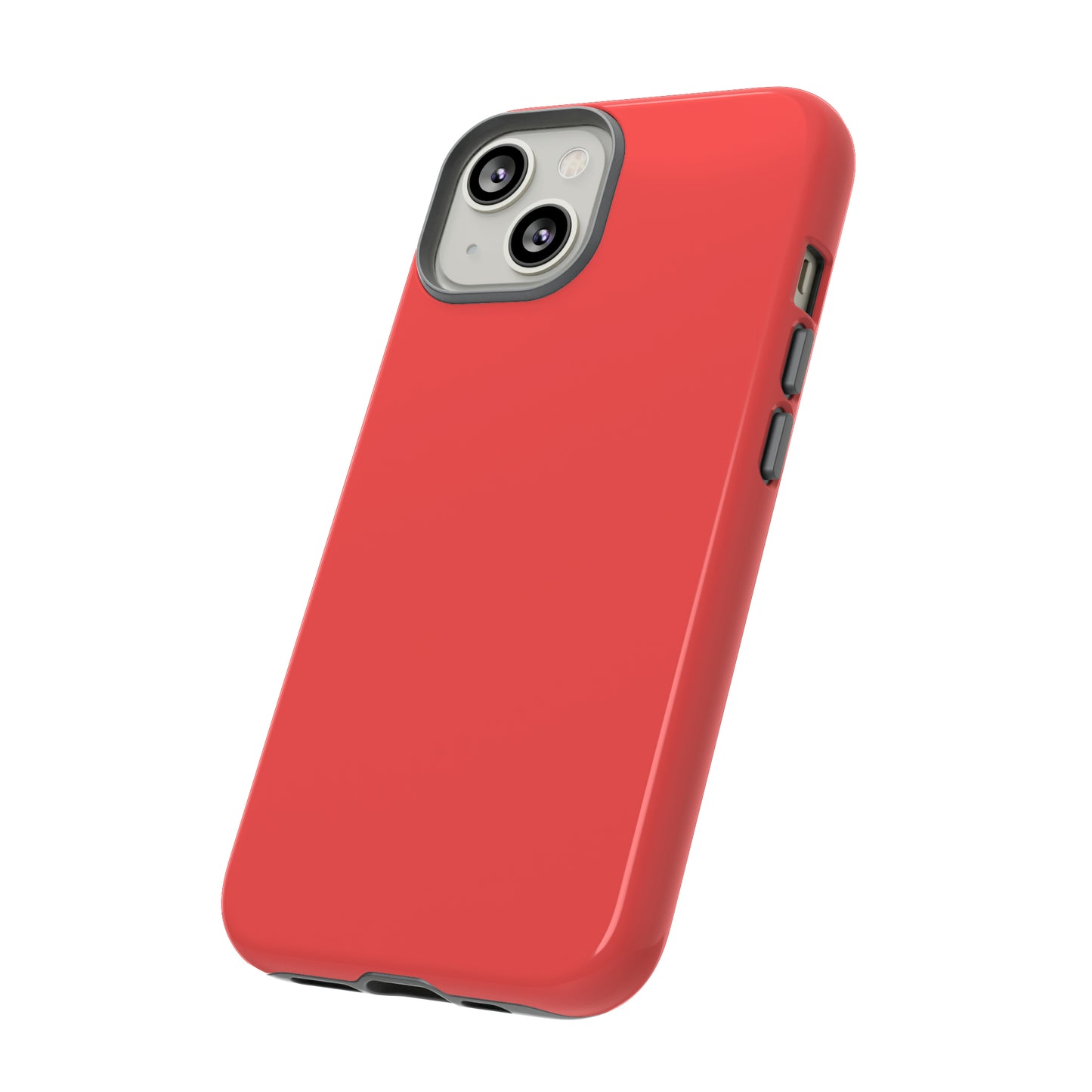 Plain Coral Red Case