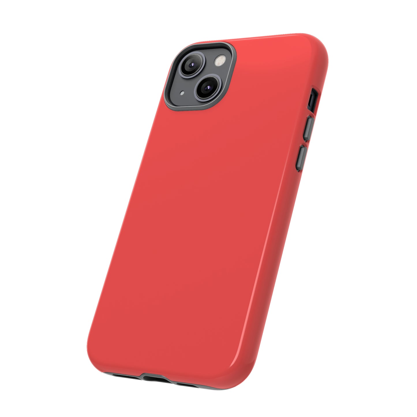 Plain Coral Red Case