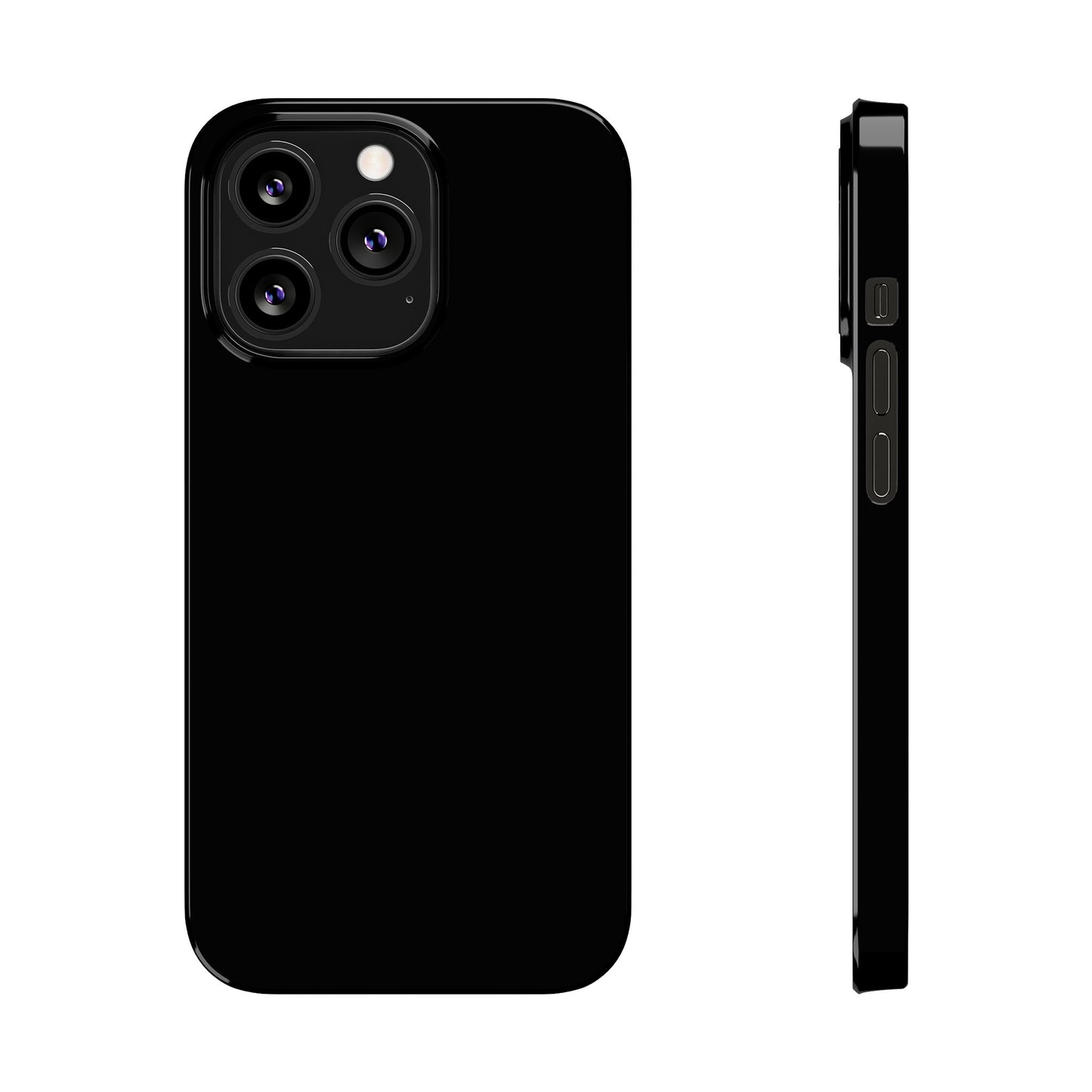 Plain Black Case Sleek