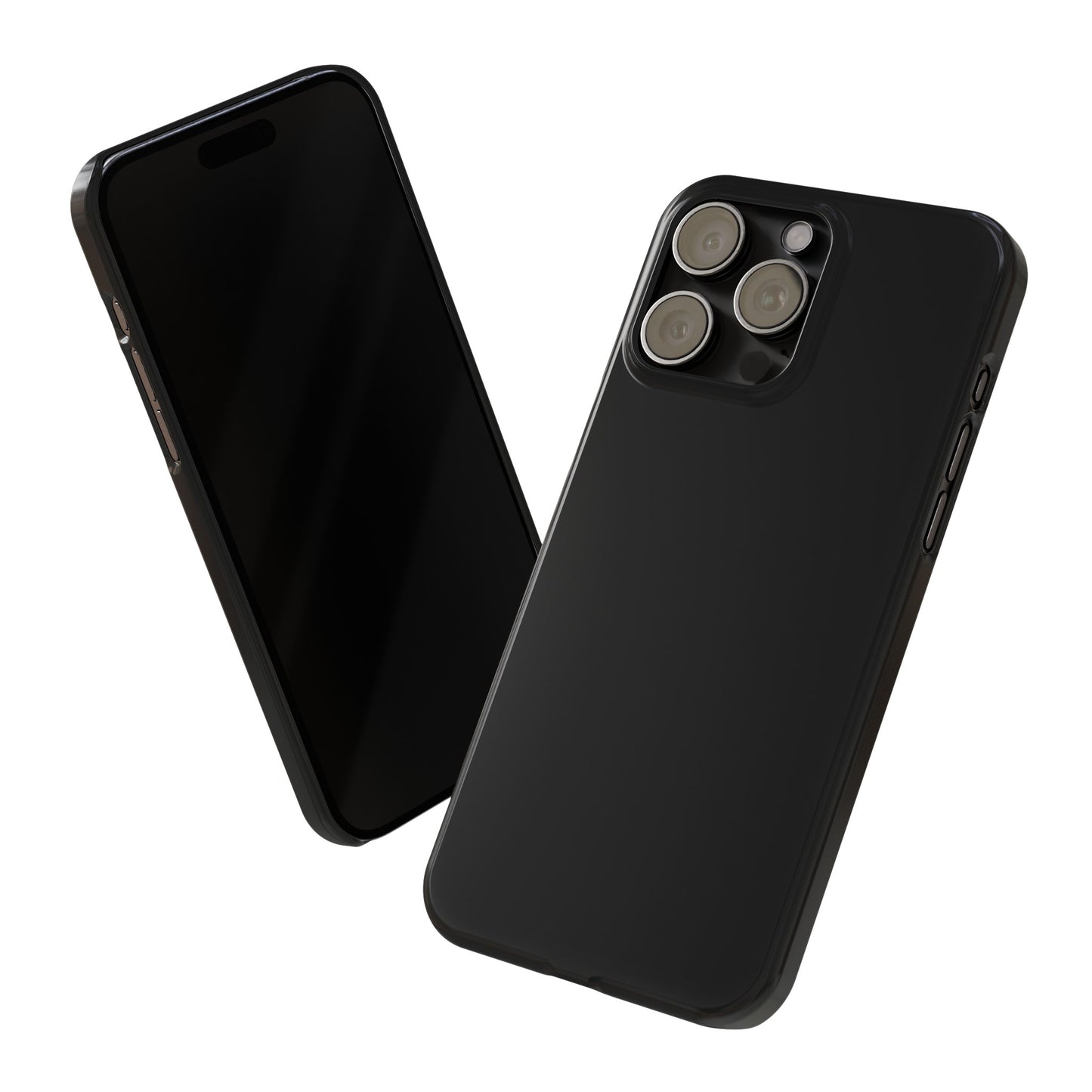 Plain Black Case Sleek