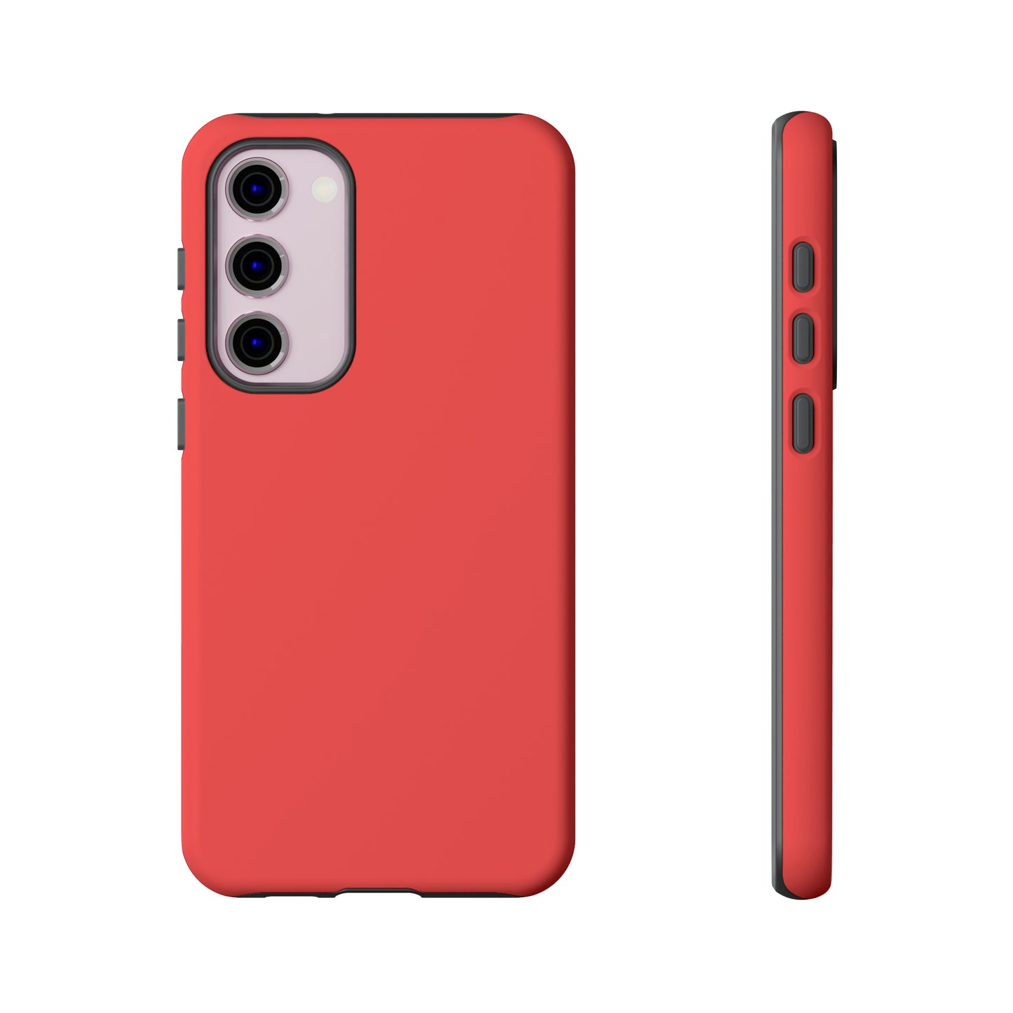 Plain Coral Red Case