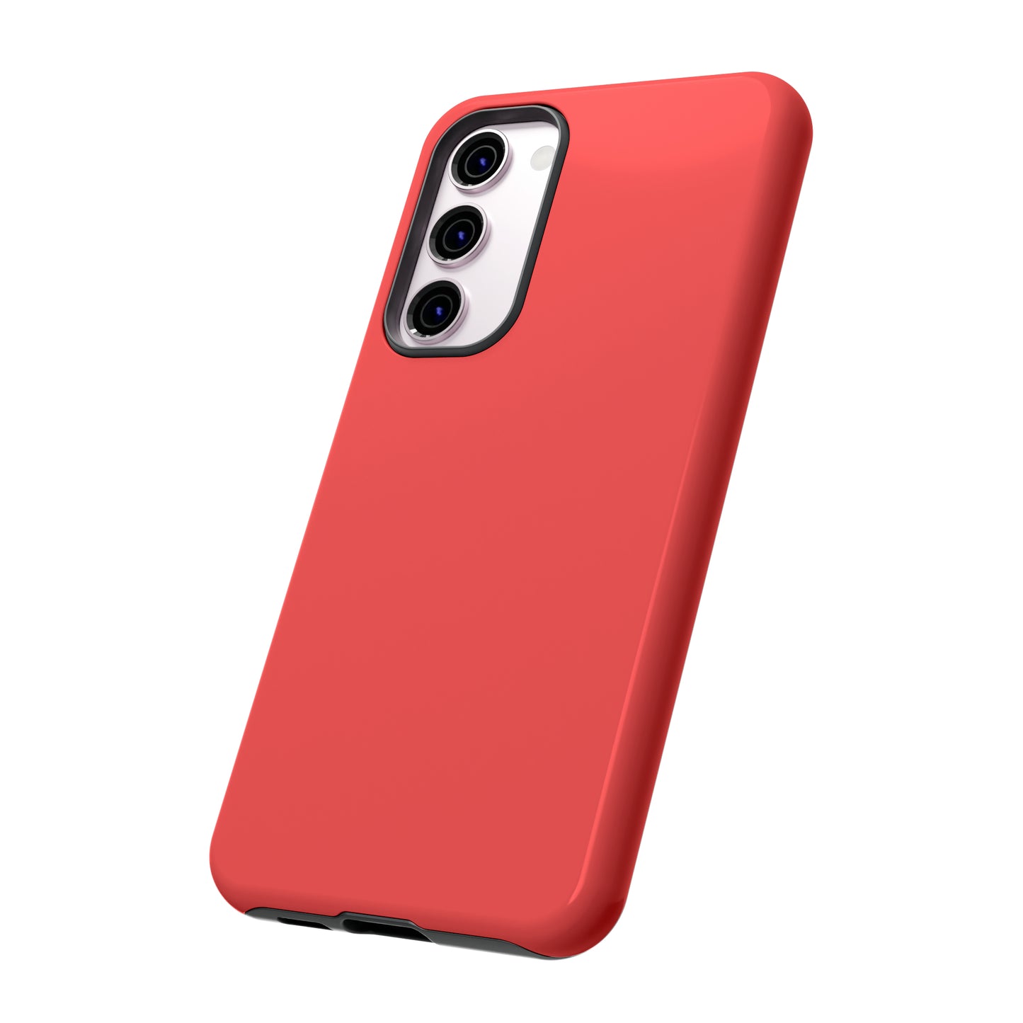 Plain Coral Red Case