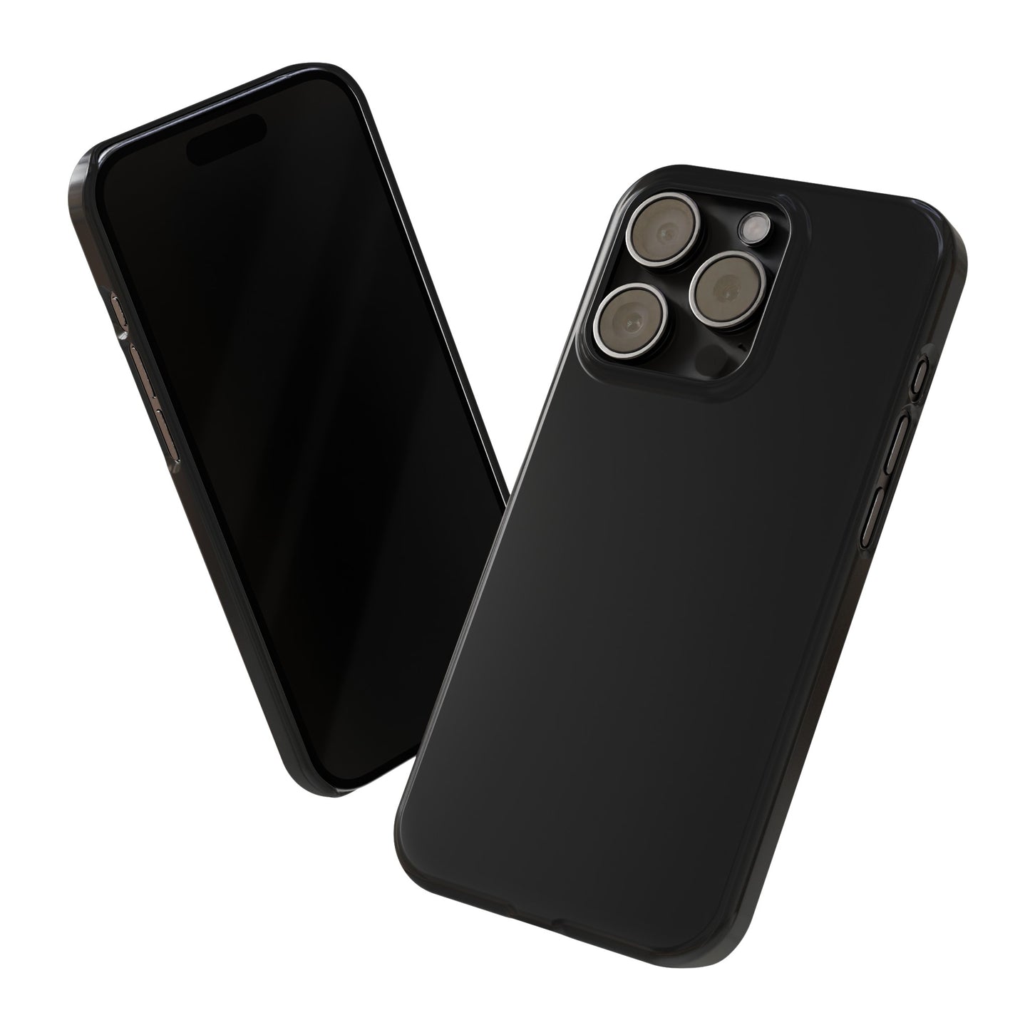 Plain Black Case Sleek