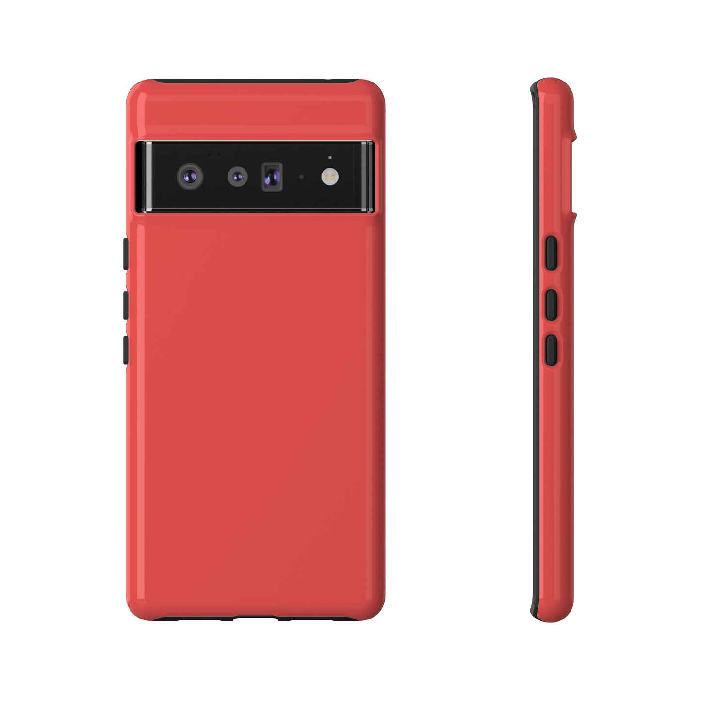 Plain Coral Red Case