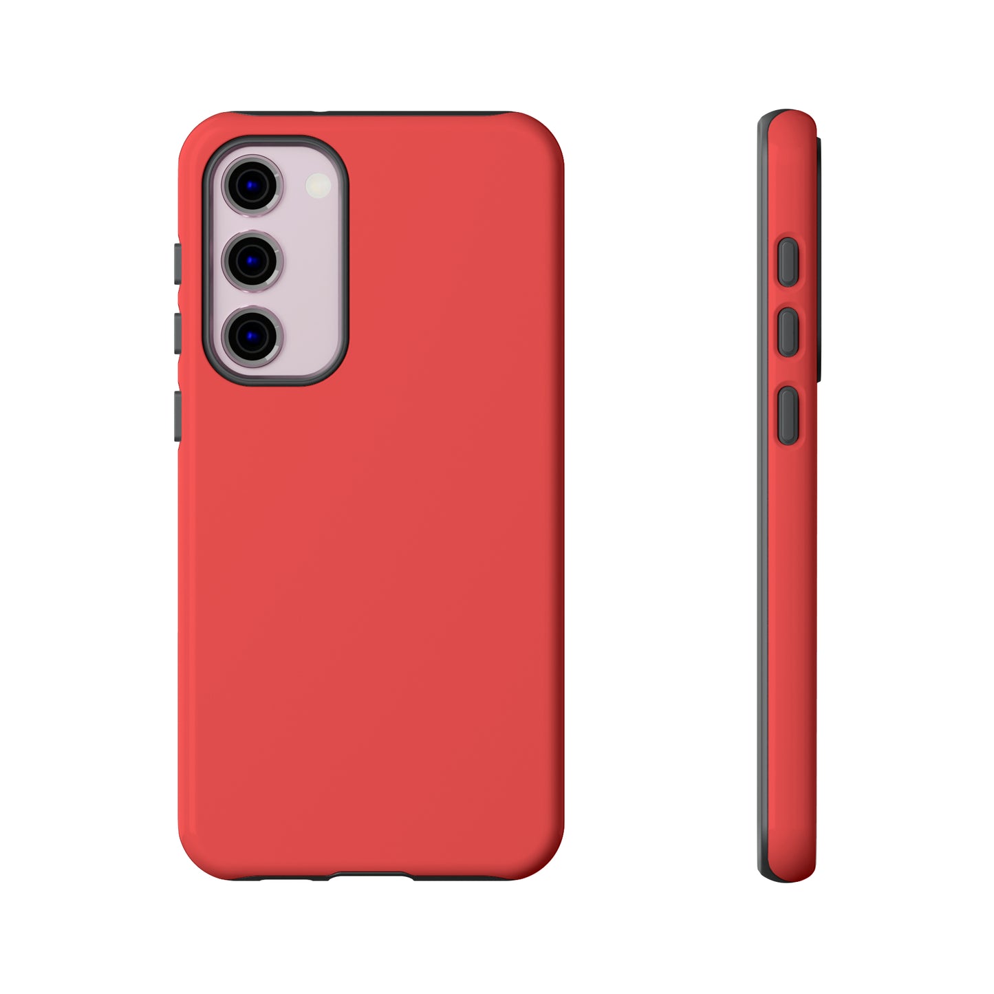 Plain Coral Red Case