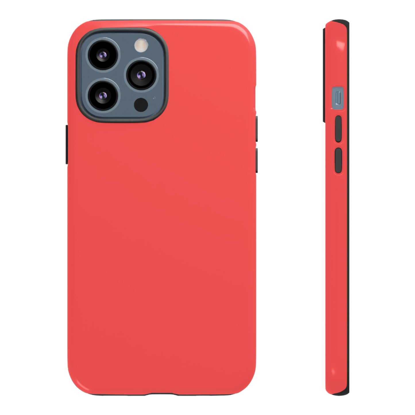 Plain Coral Red Case