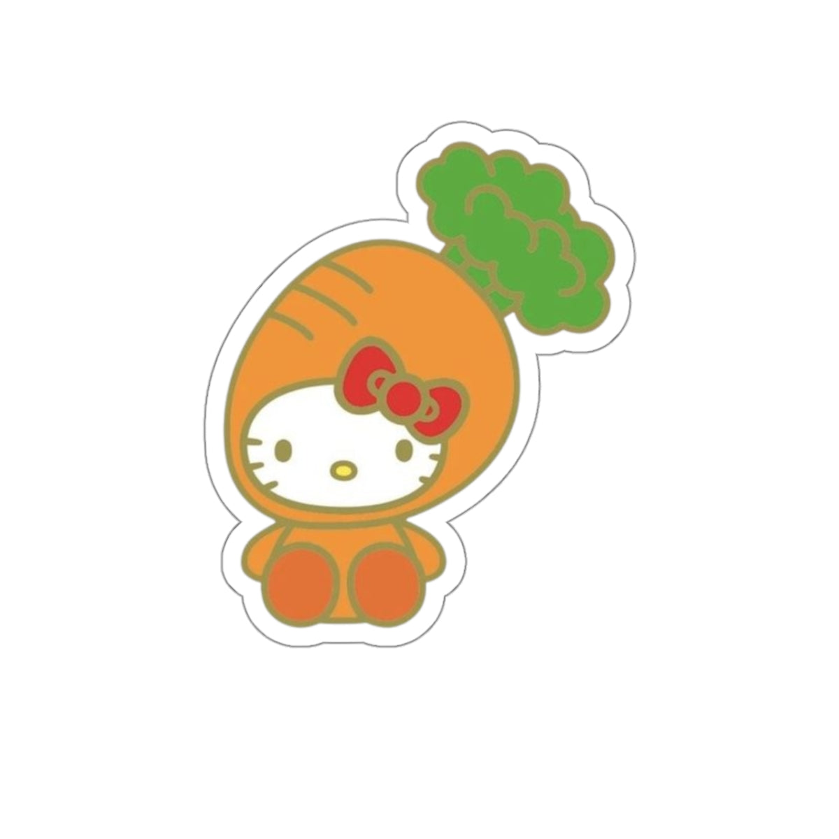 Carrot Kitty Sticker