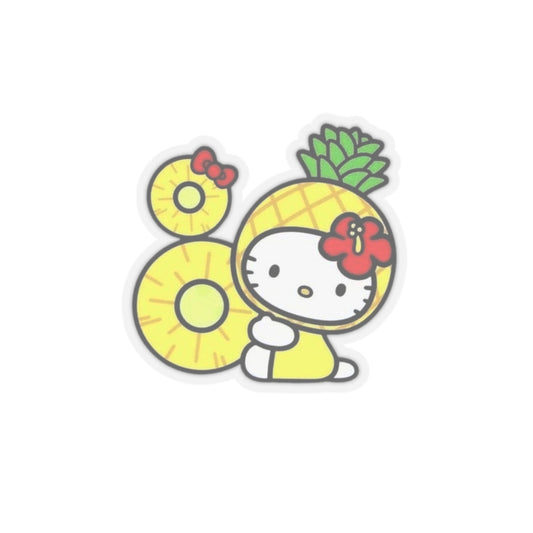 Pinya Kitty Sticker