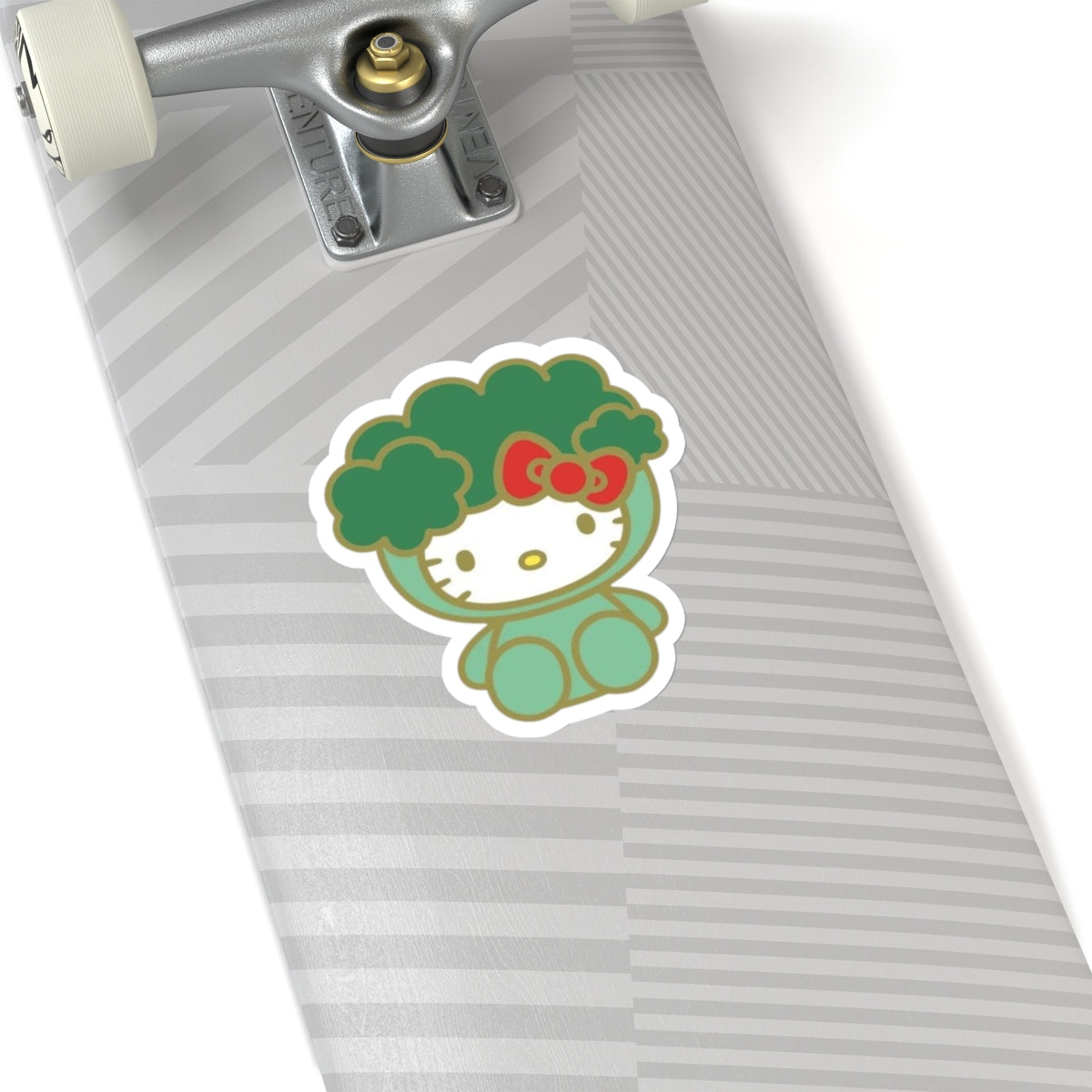 Broccoli Kitty Sticker