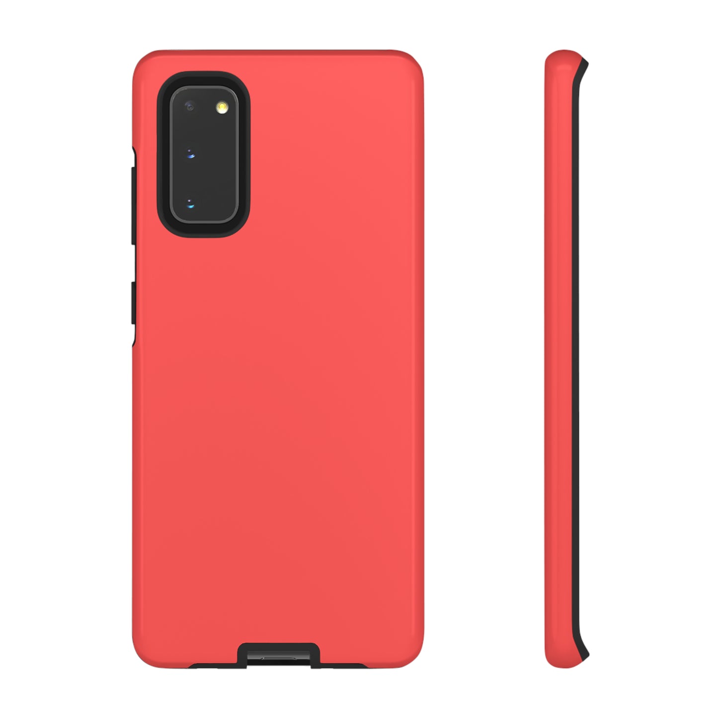 Plain Coral Red Case