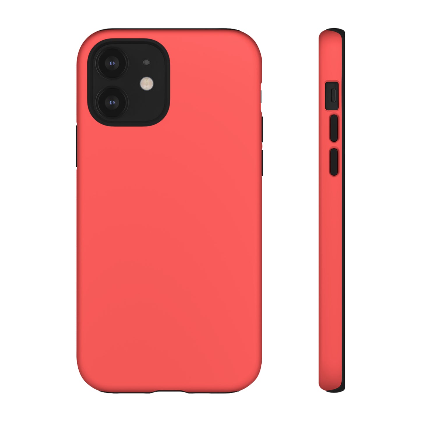 Plain Coral Red Case