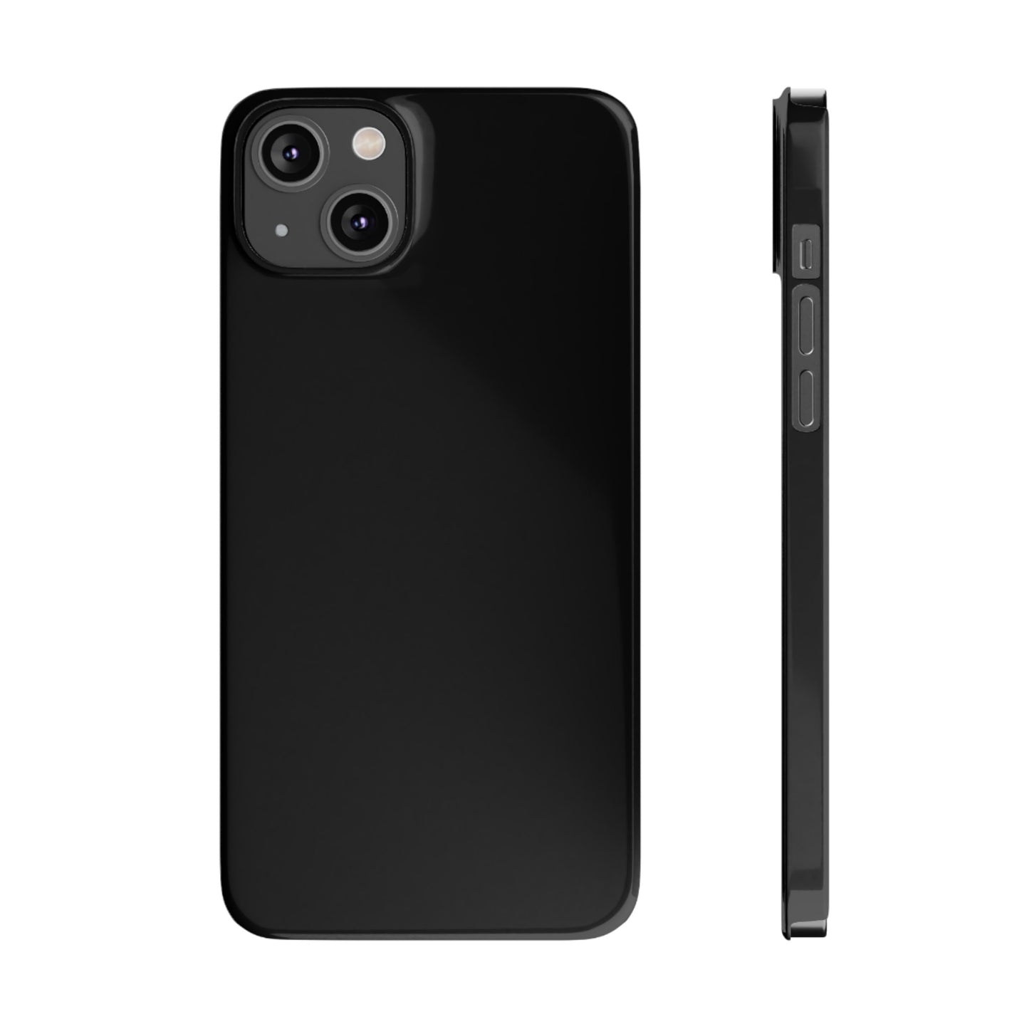 Plain Black Case Sleek