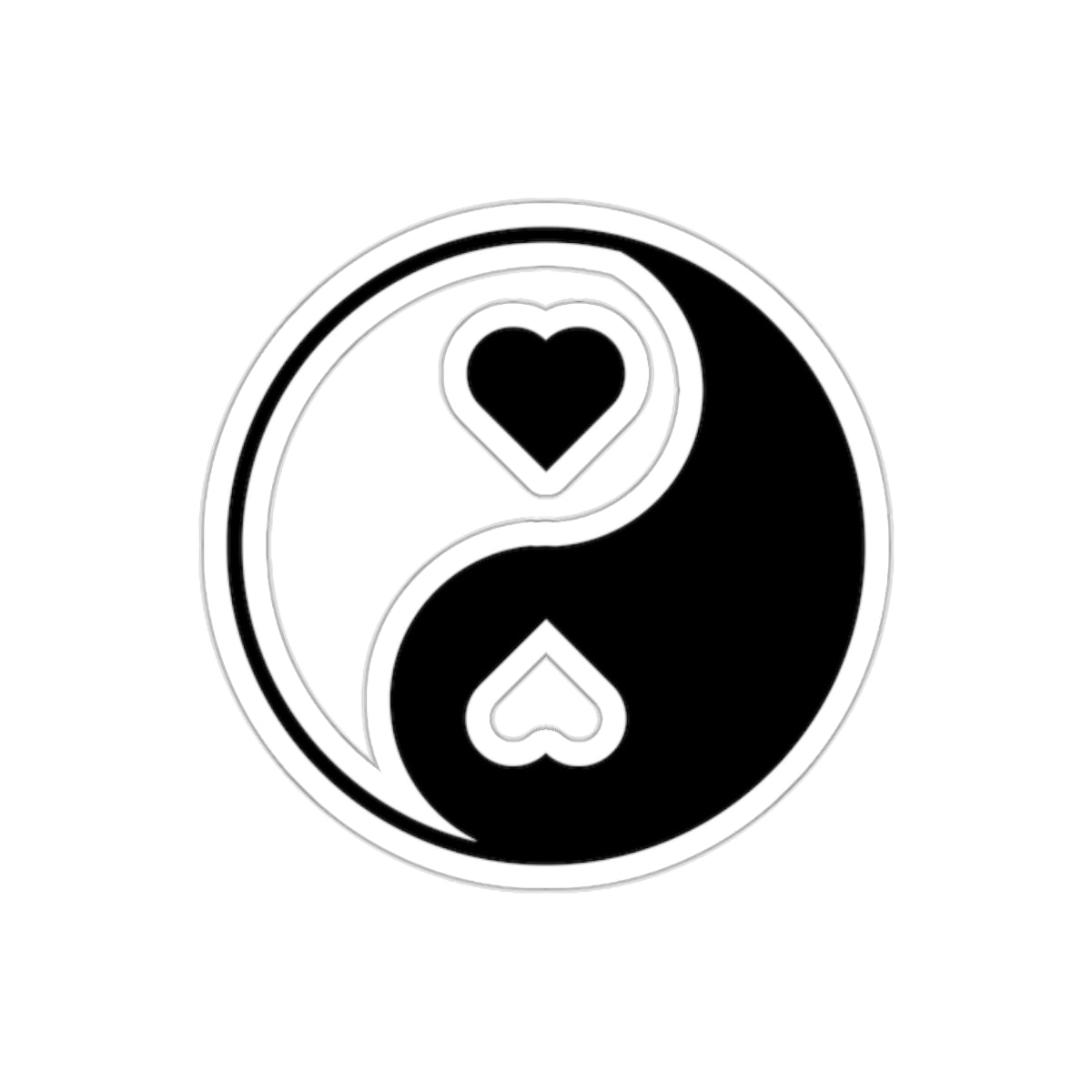 Yin Yang Sticker