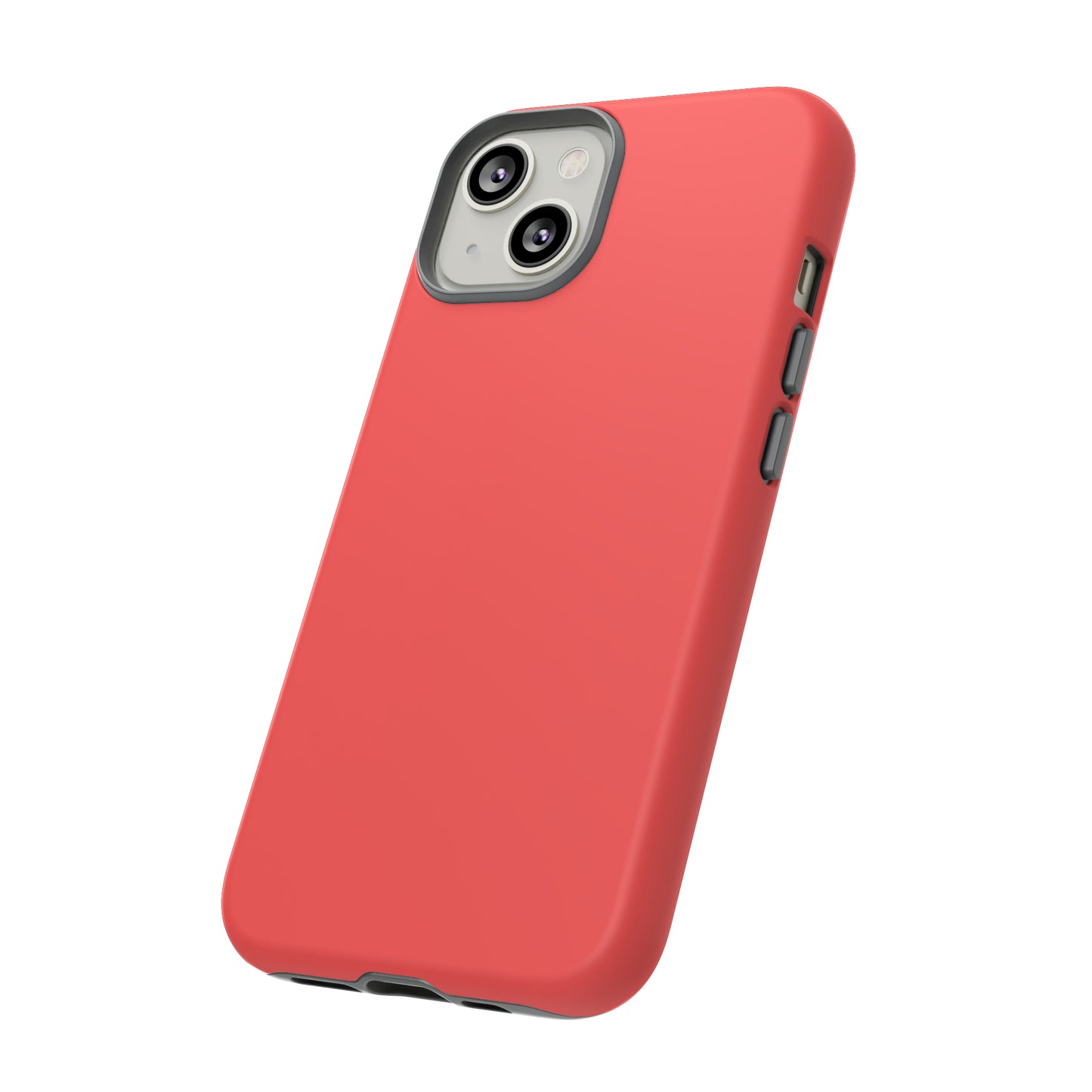 Plain Coral Red Case