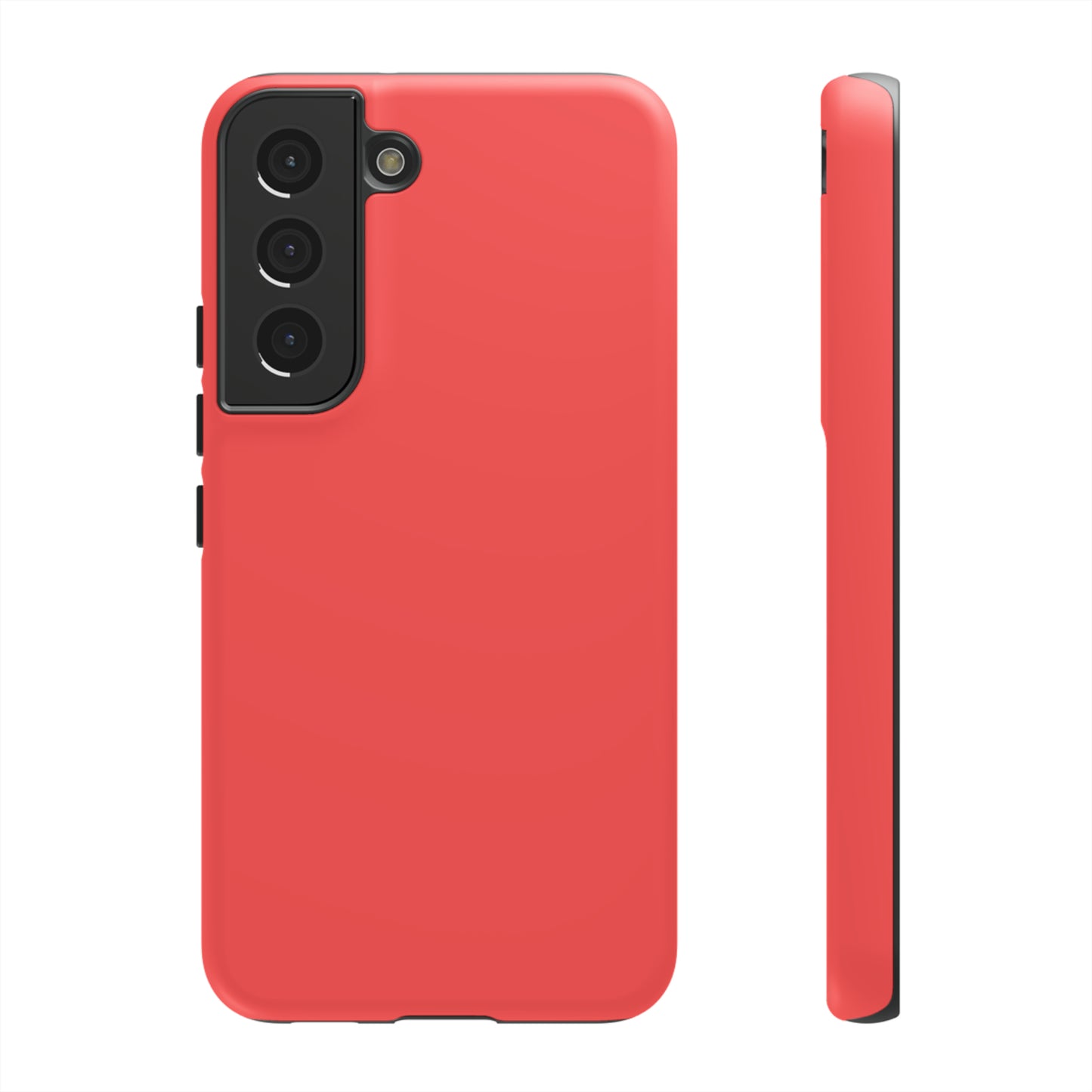 Plain Coral Red Case