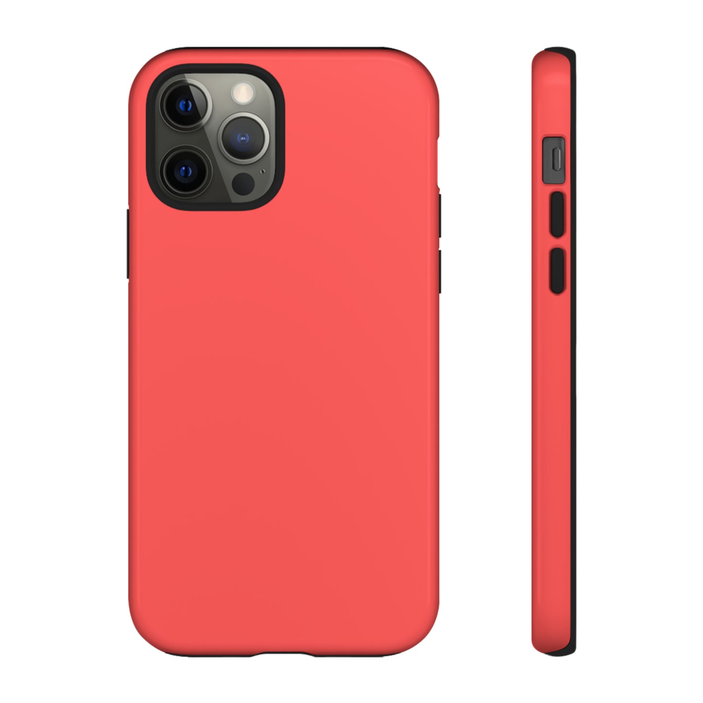 Plain Coral Red Case