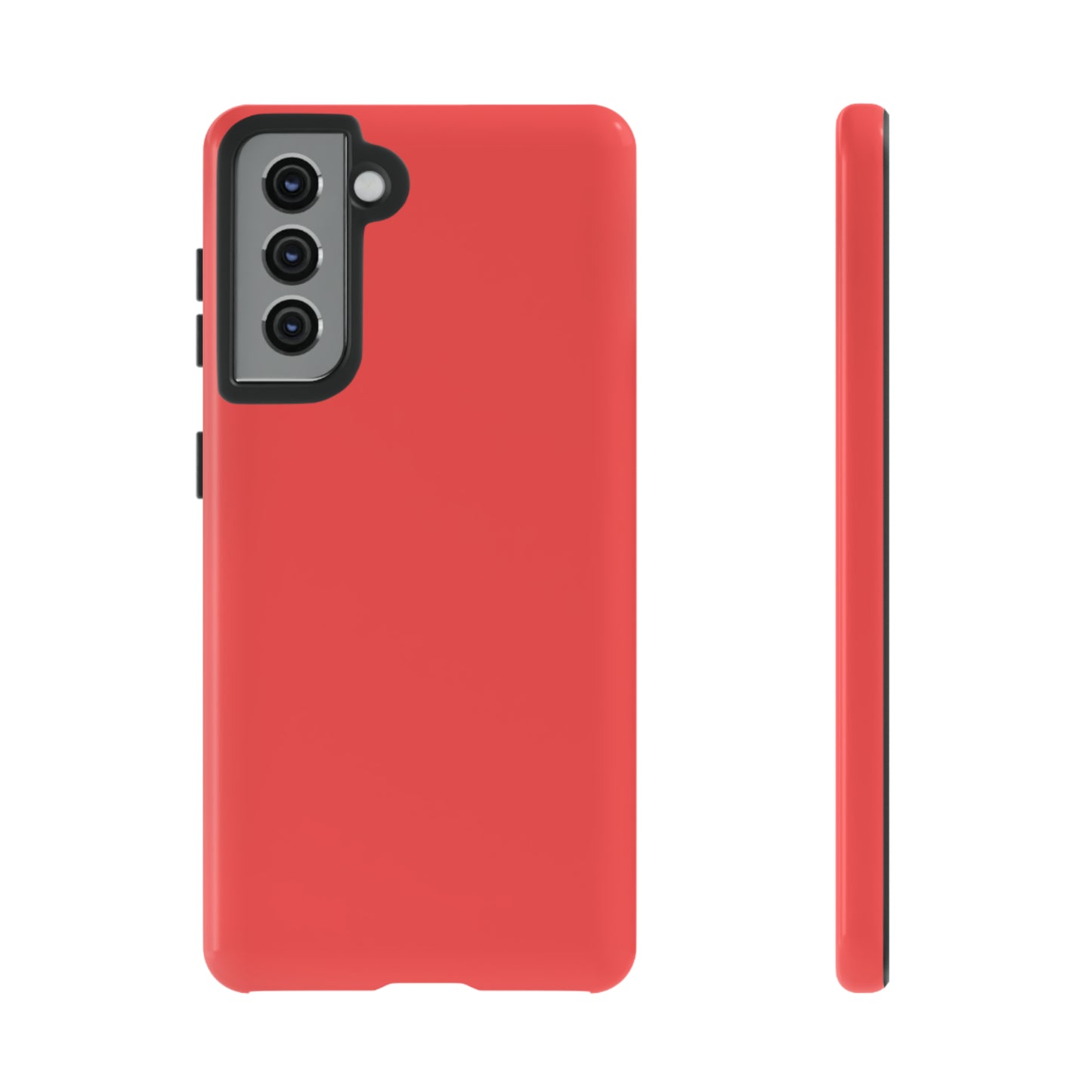 Plain Coral Red Case