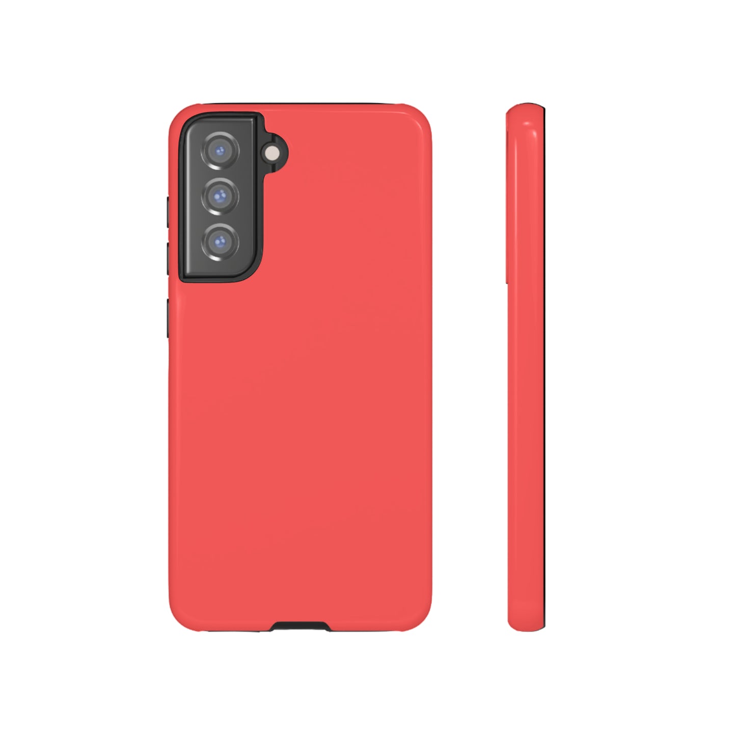 Plain Coral Red Case