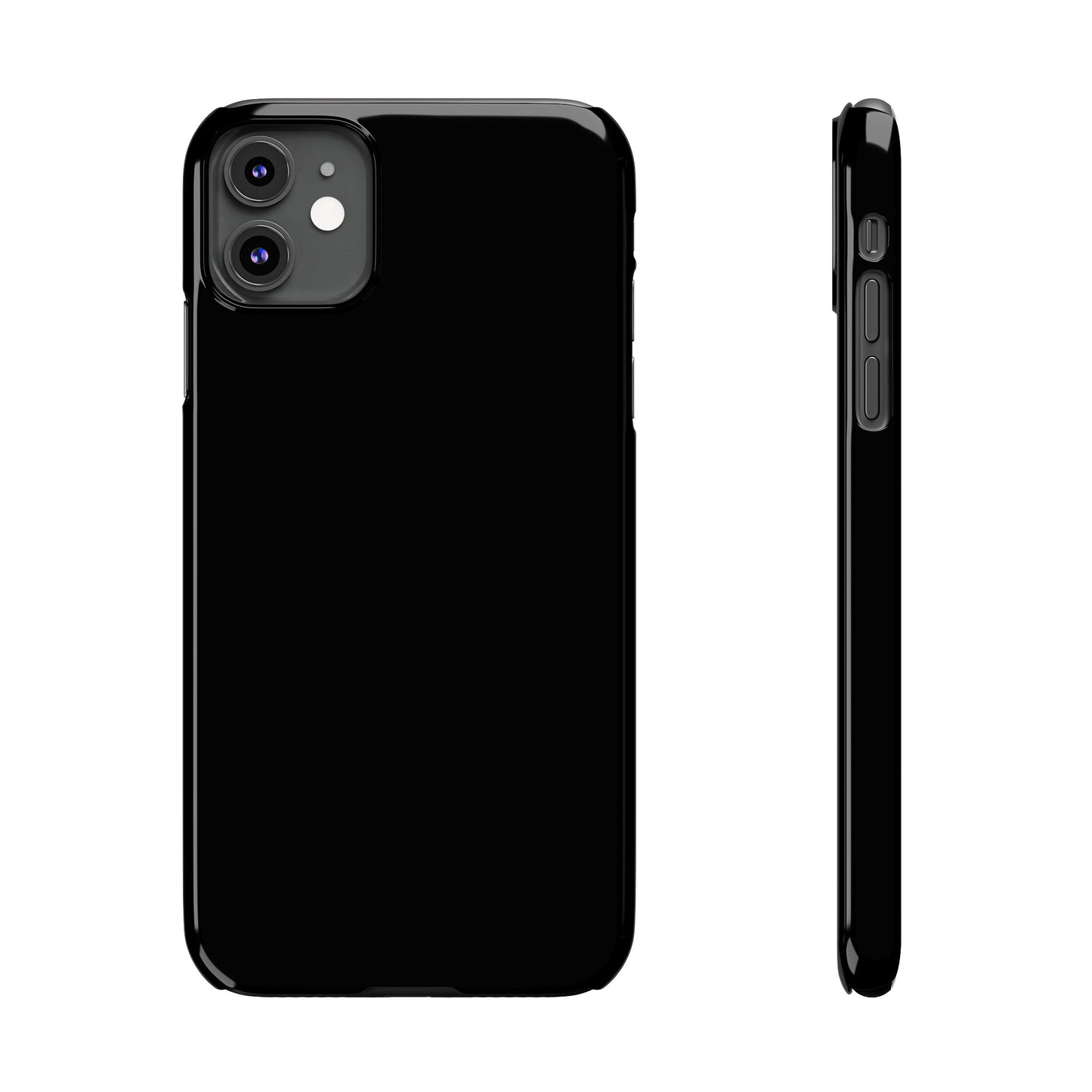 Plain Black Case Sleek