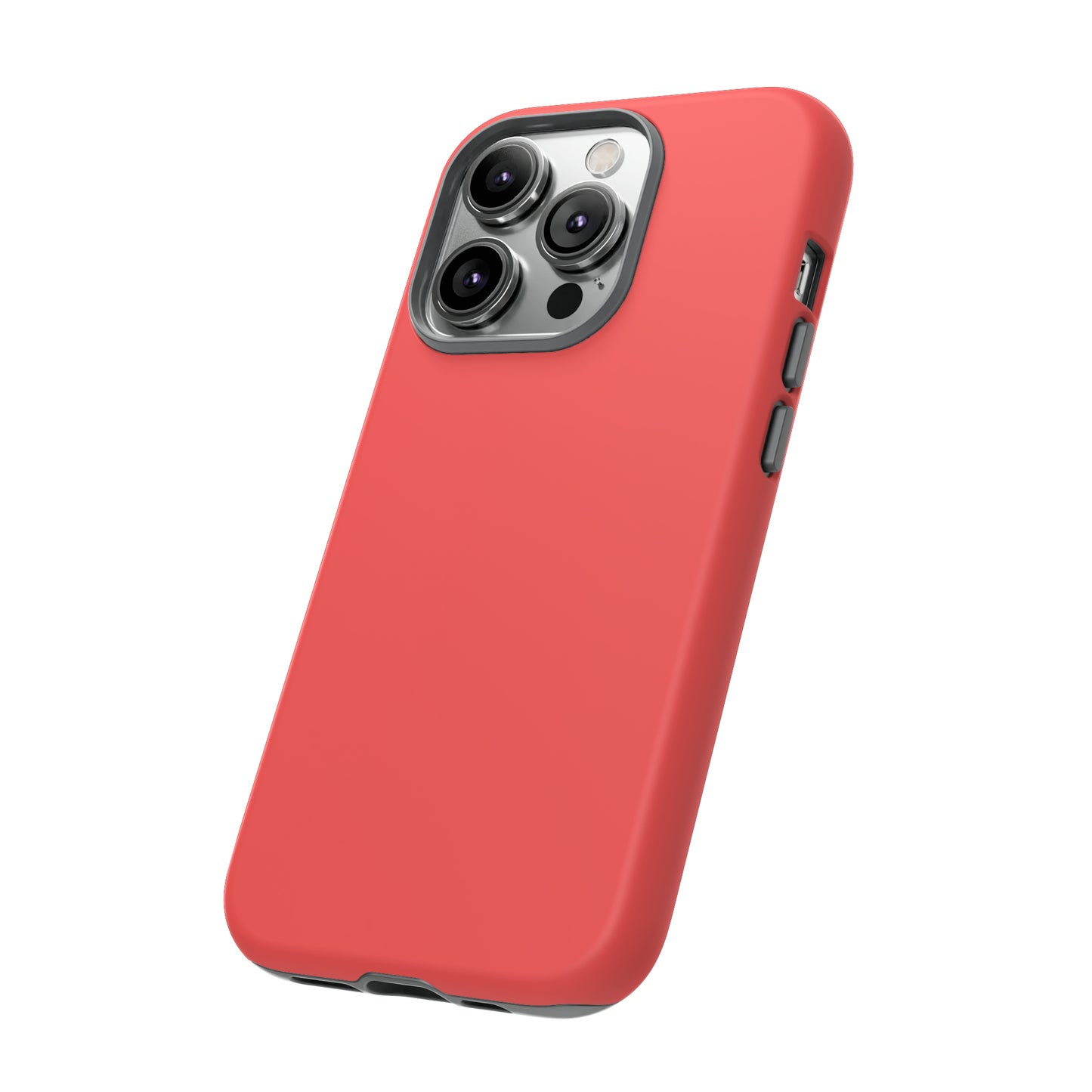 Plain Coral Red Case