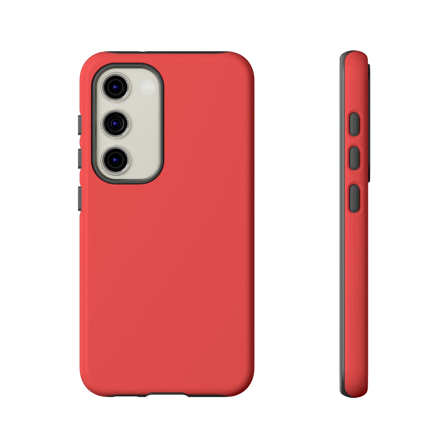 Plain Coral Red Case