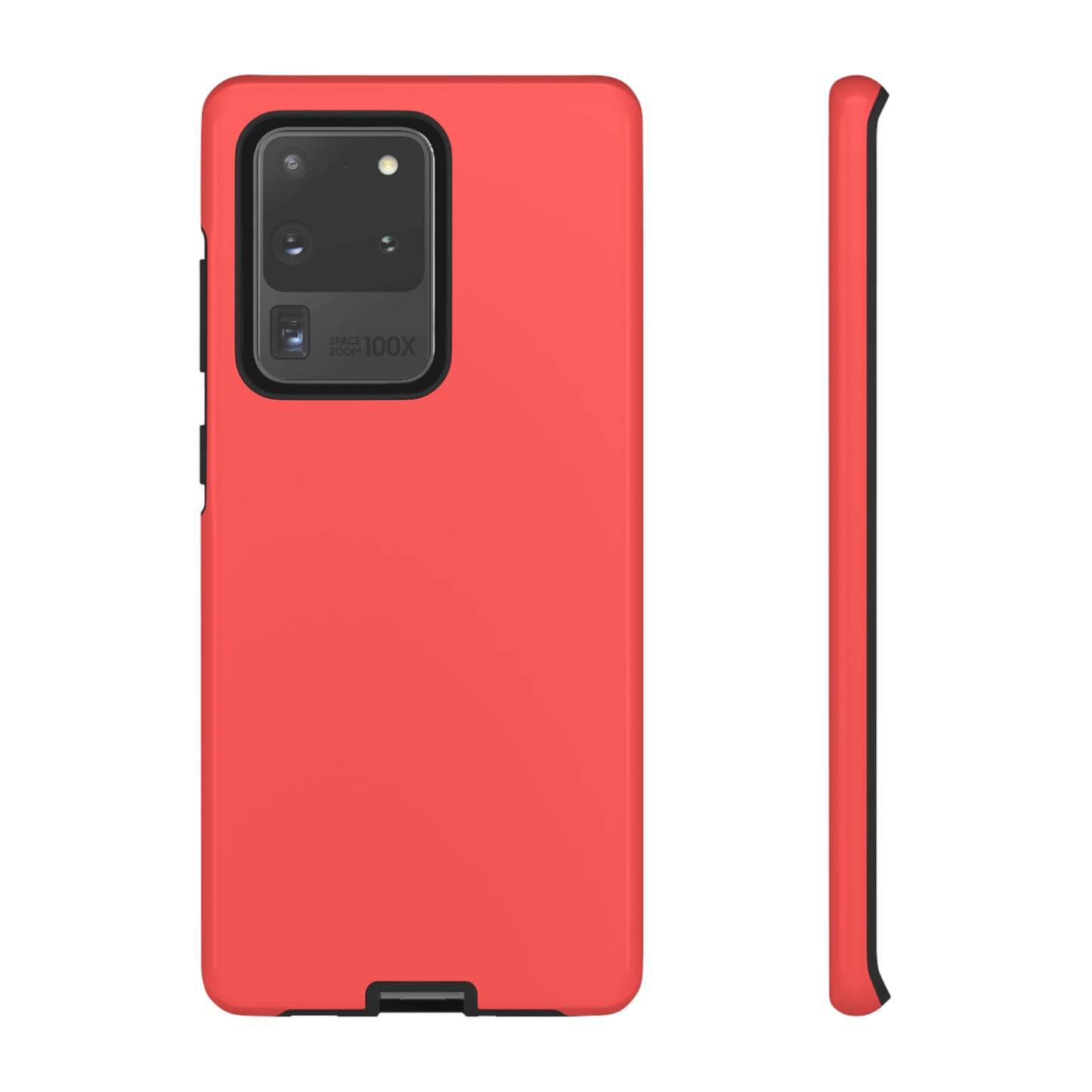 Plain Coral Red Case