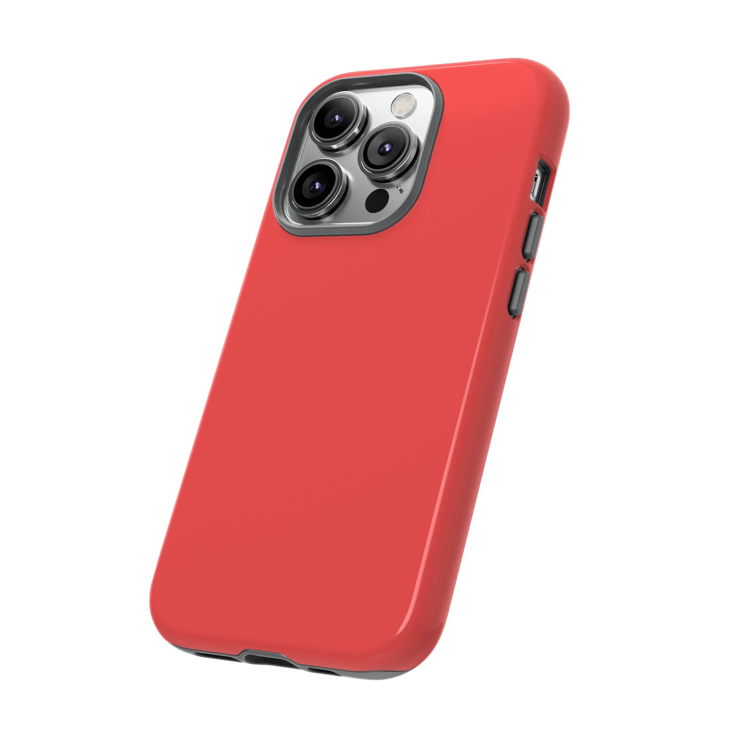 Plain Coral Red Case