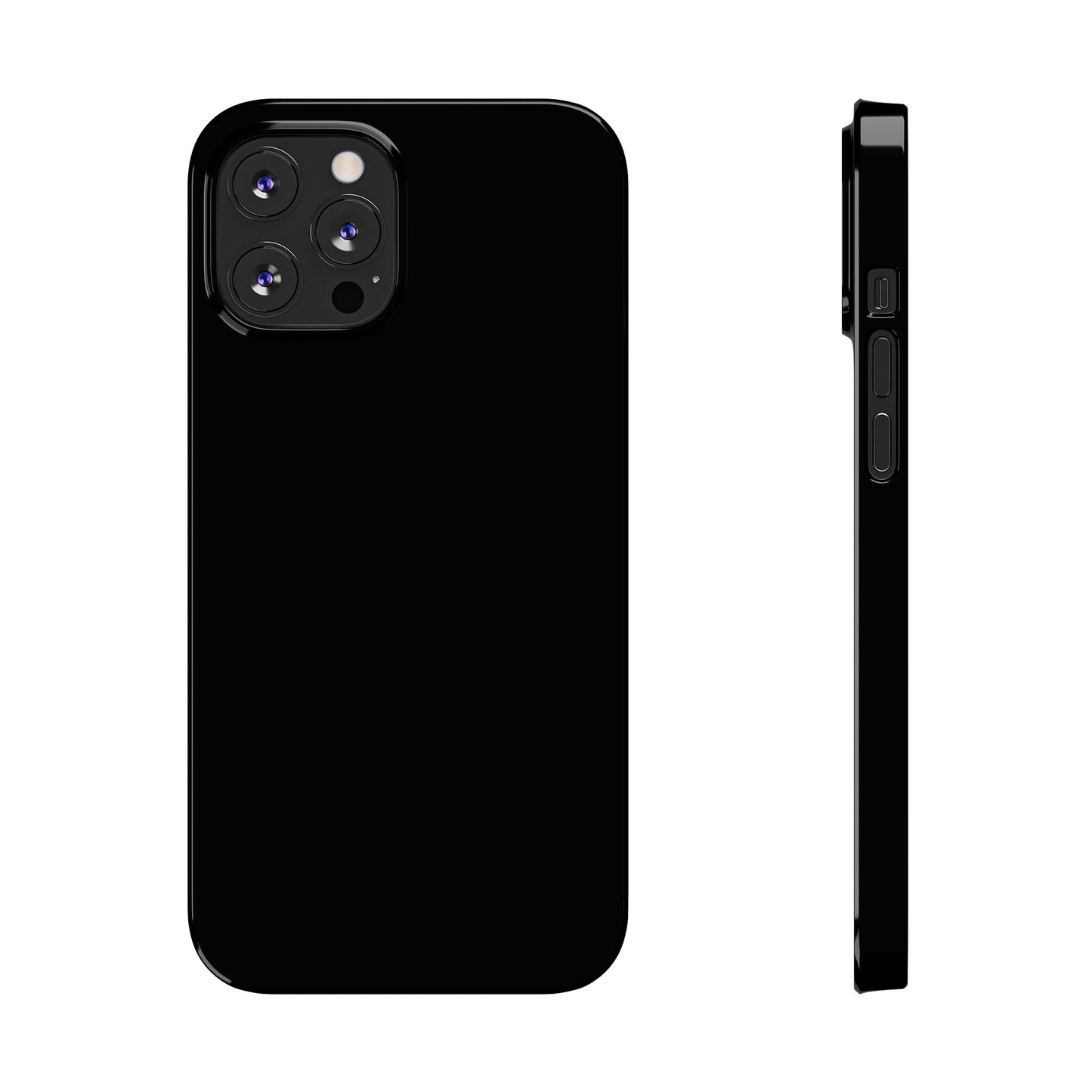 Plain Black Case Sleek