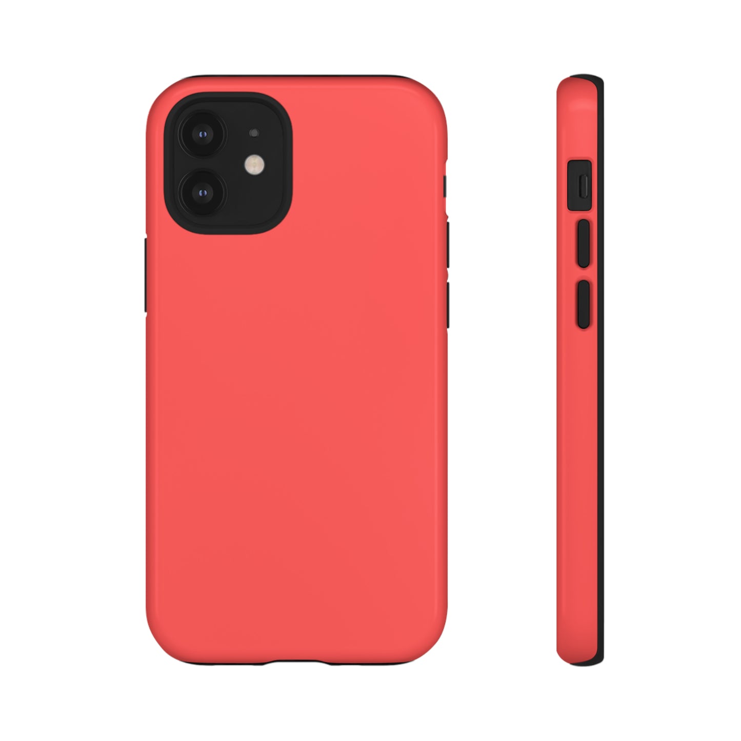 Plain Coral Red Case