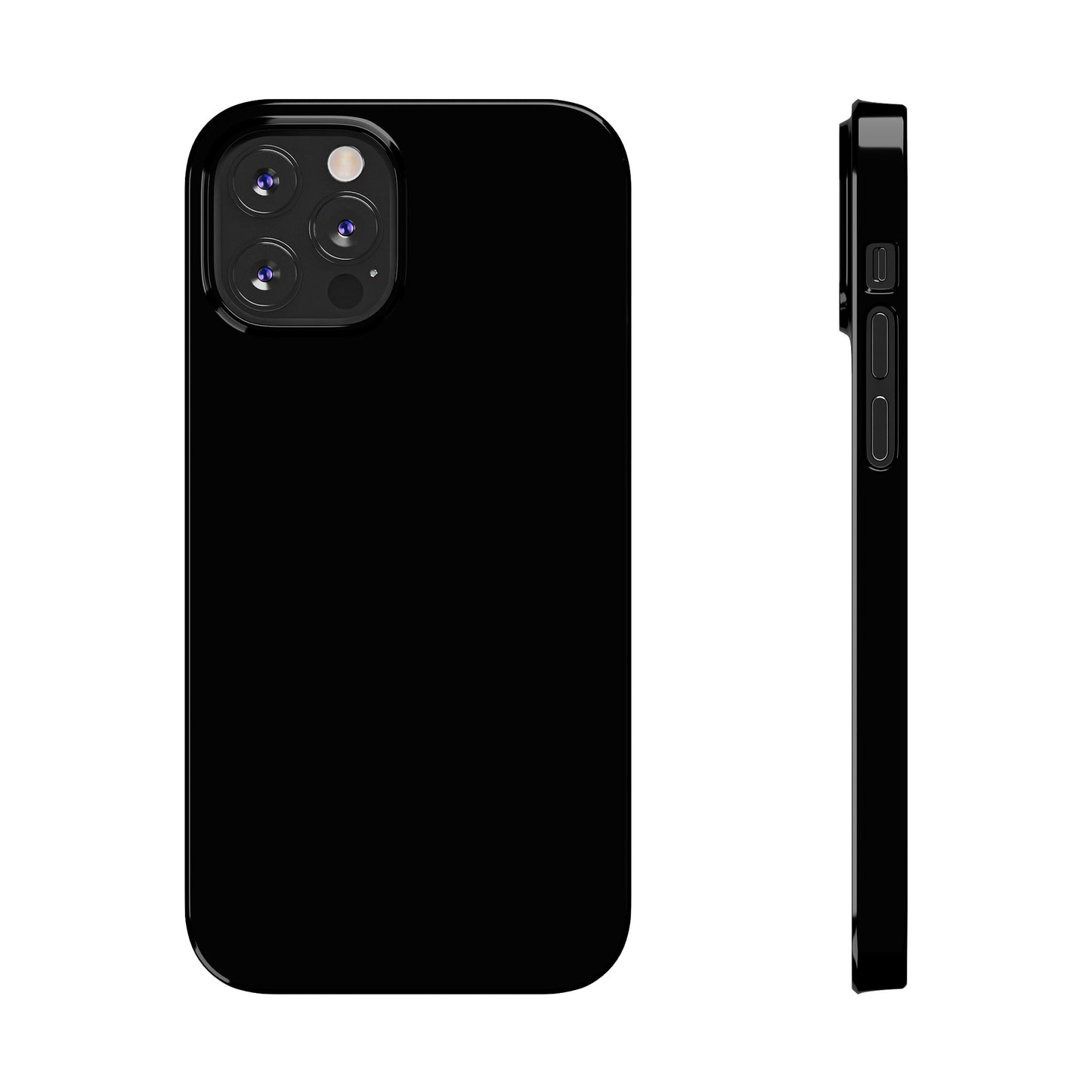 Plain Black Case Sleek