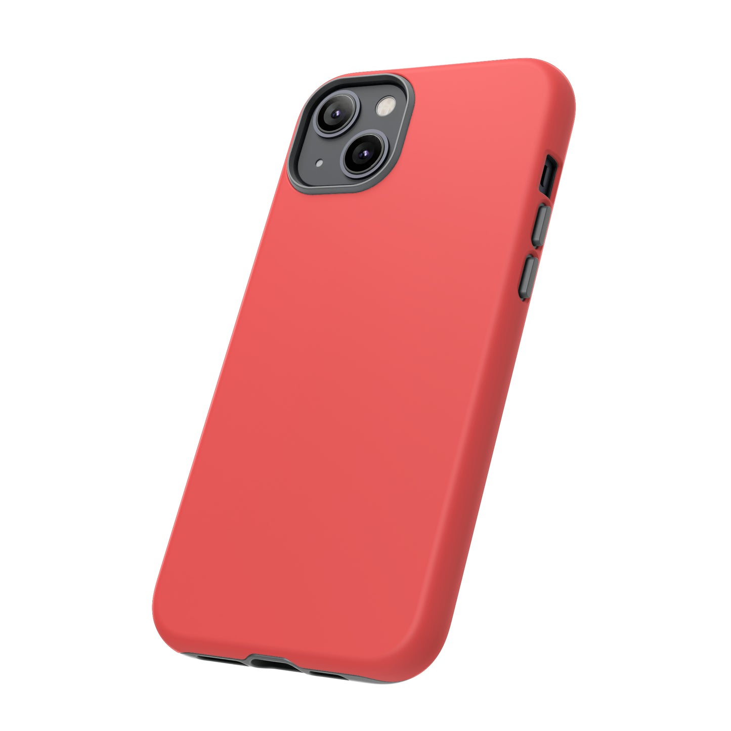 Plain Coral Red Case