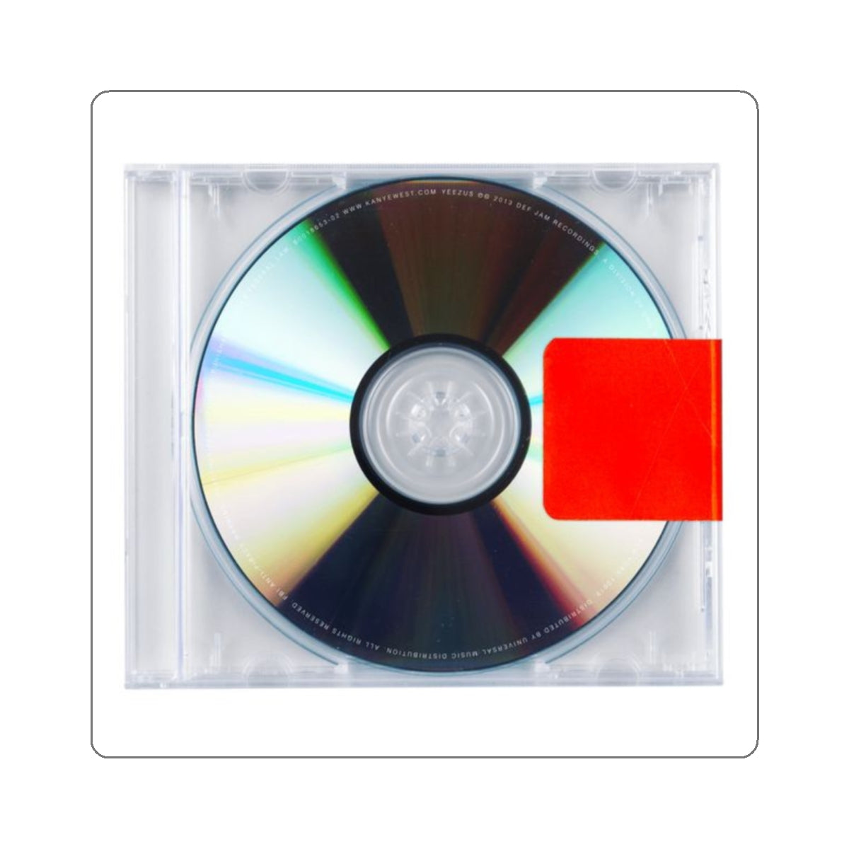 Yeezus Sticker