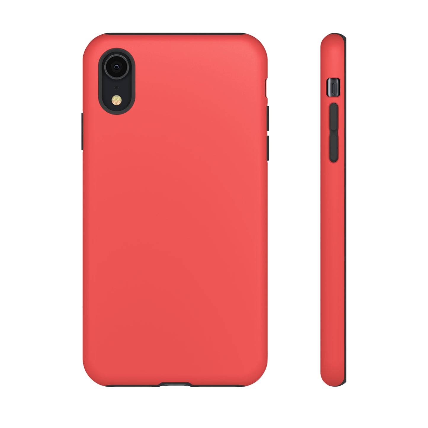 Plain Coral Red Case