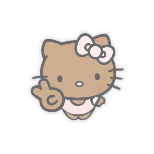 Peace Kitty Sticker