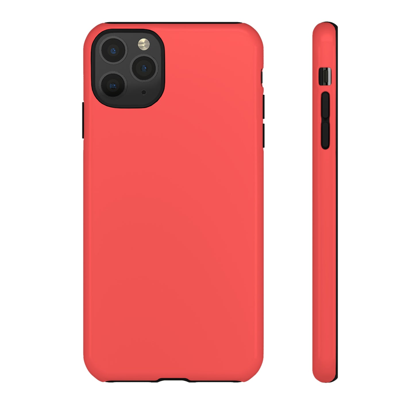 Plain Coral Red Case