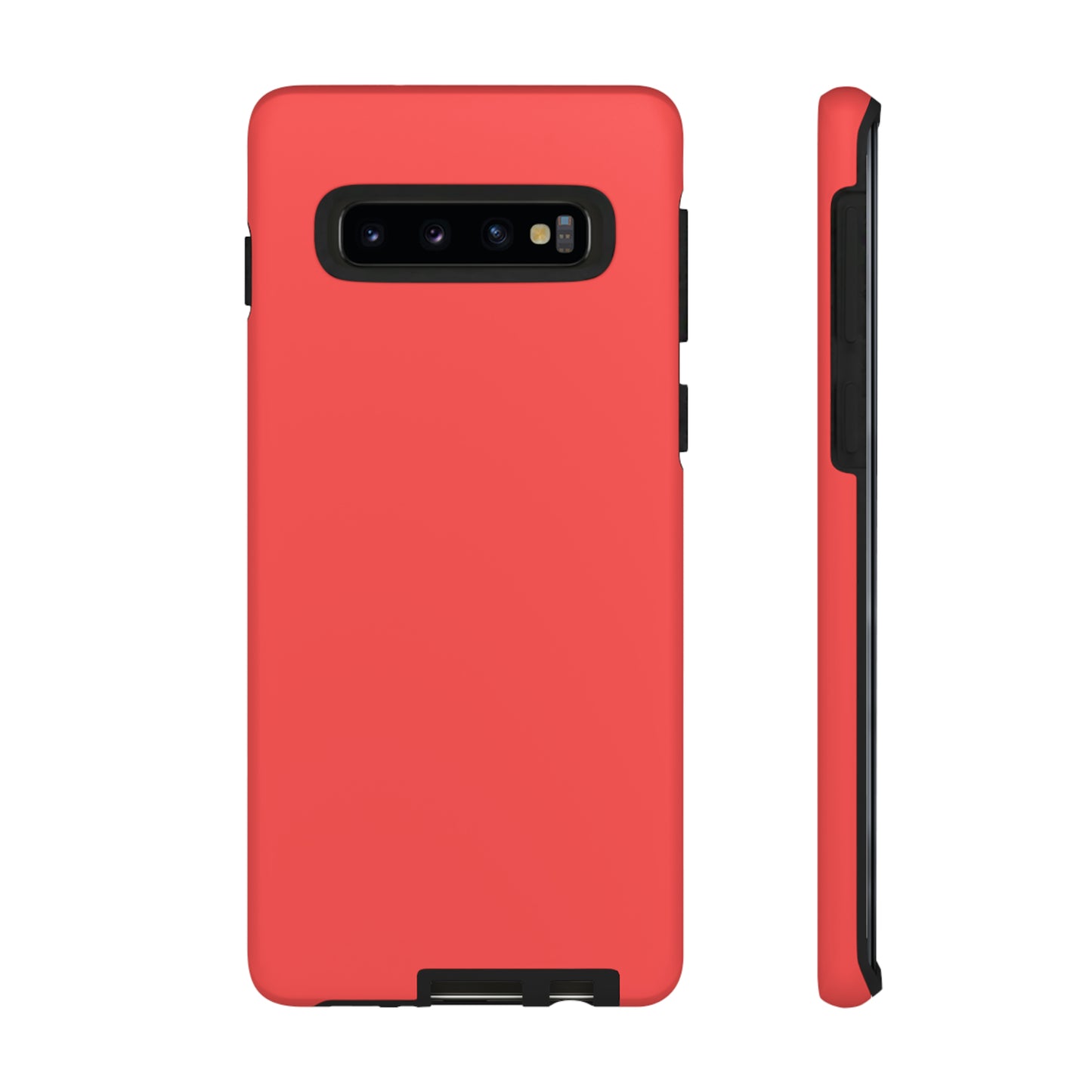 Plain Coral Red Case