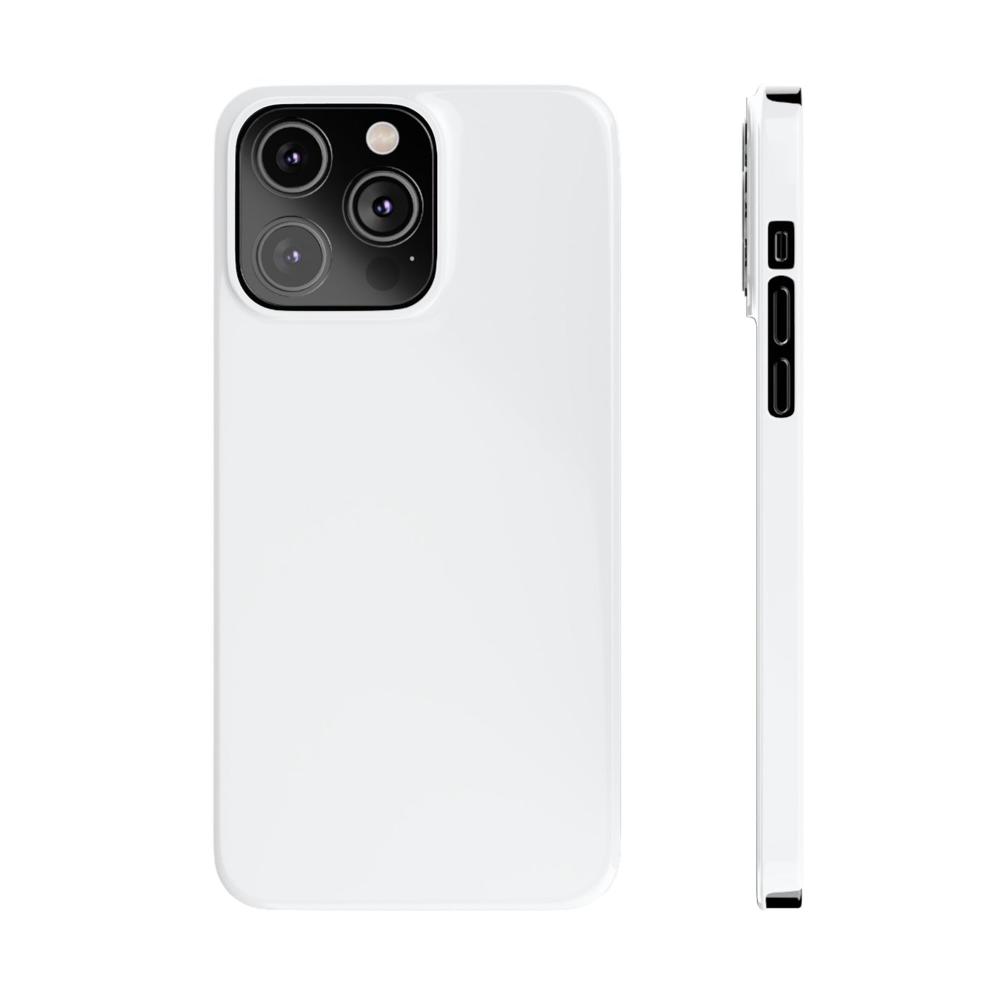 Plain White Case Sleek