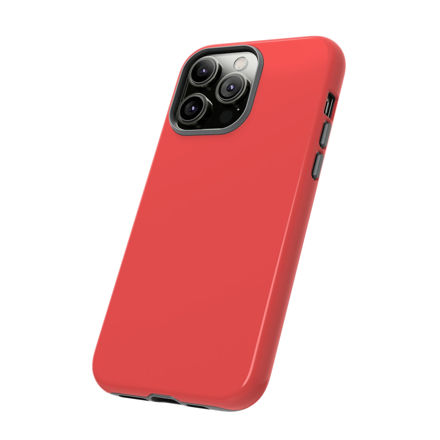 Plain Coral Red Case