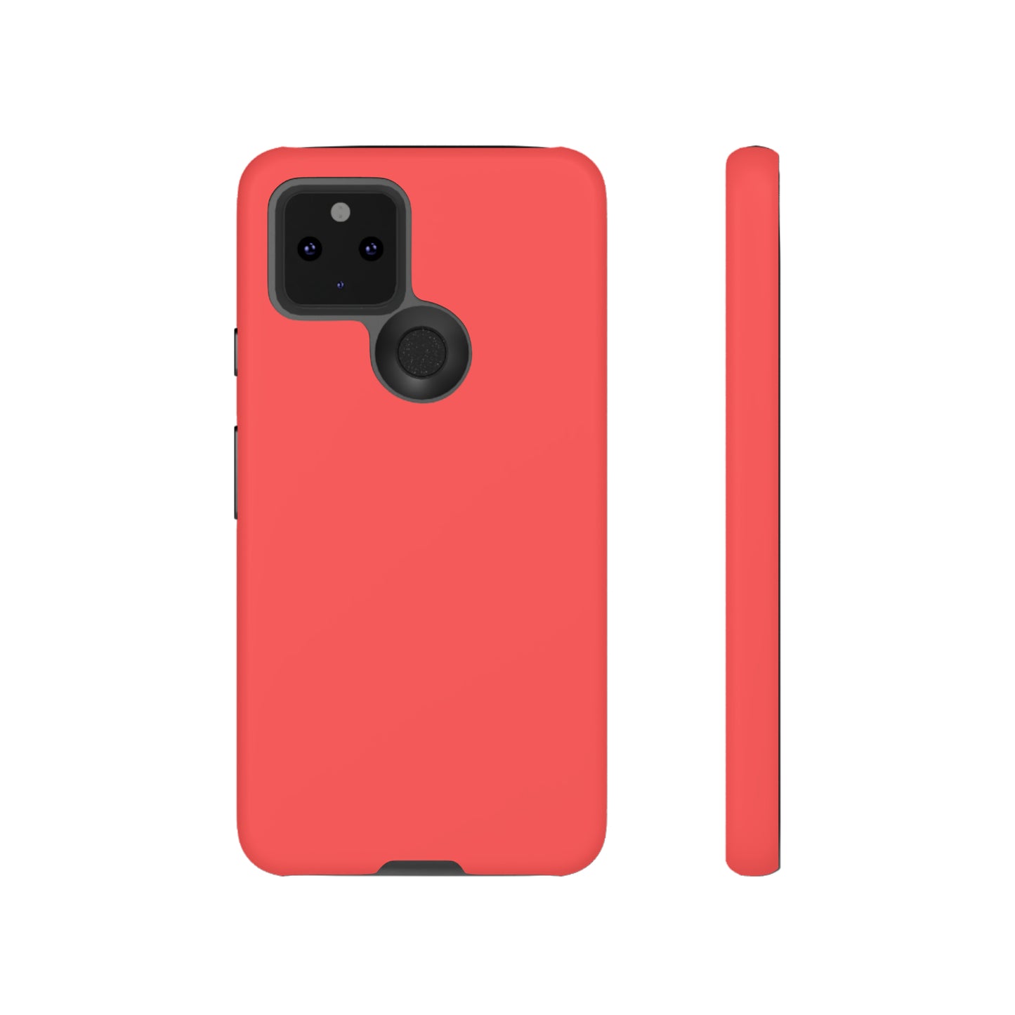 Plain Coral Red Case