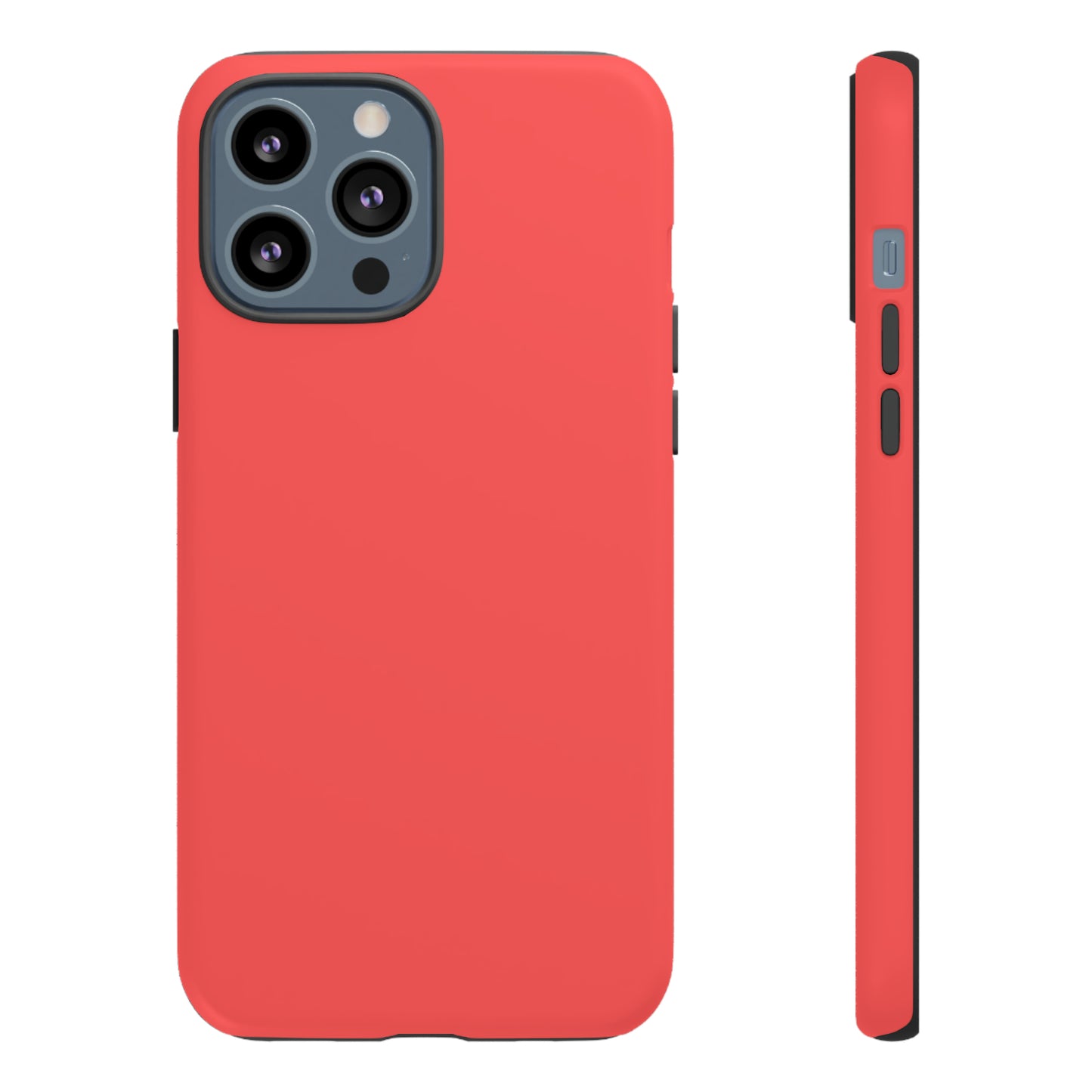 Plain Coral Red Case