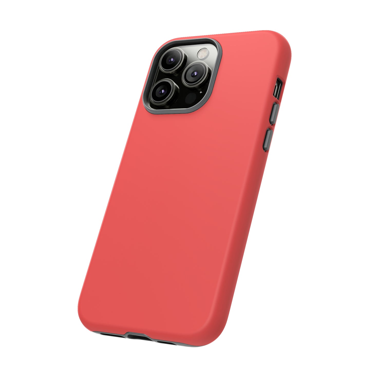 Plain Coral Red Case